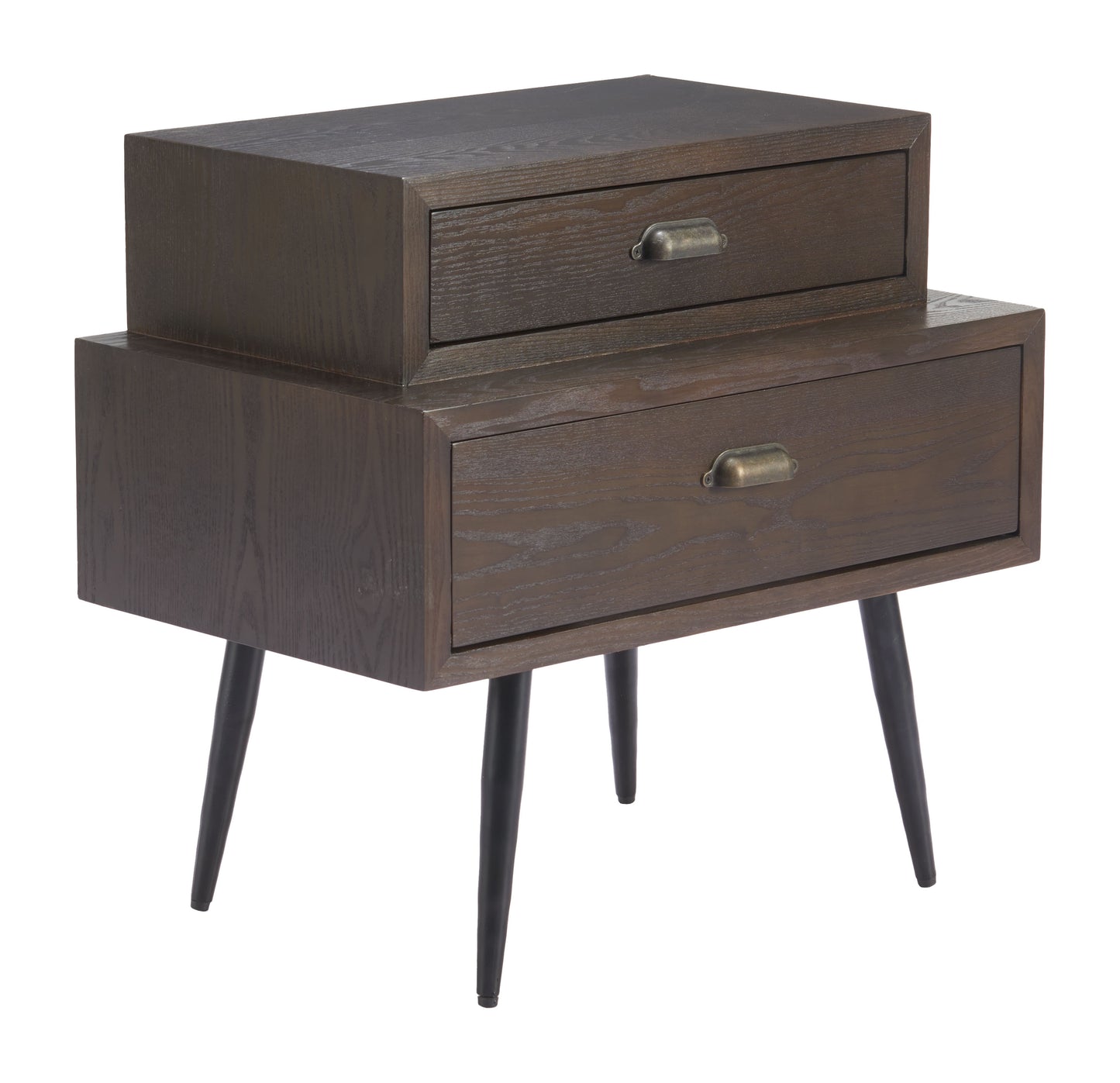 Mechy Side Table Brown - 6