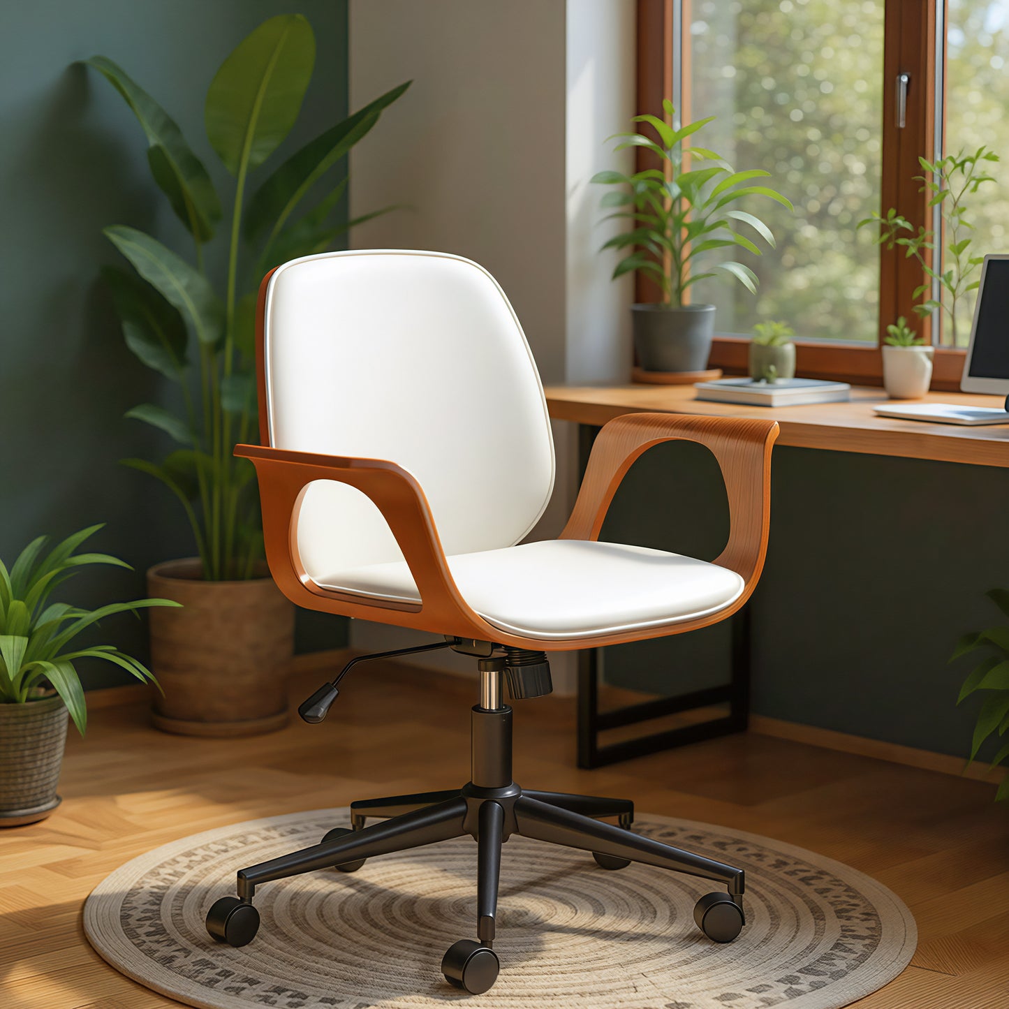 Ali Office Chair White - 9