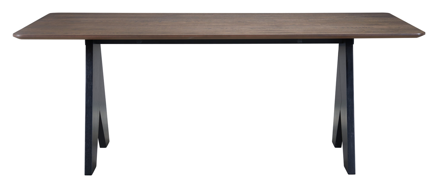 Lisse Rectangular Dining Table Espresso - 3