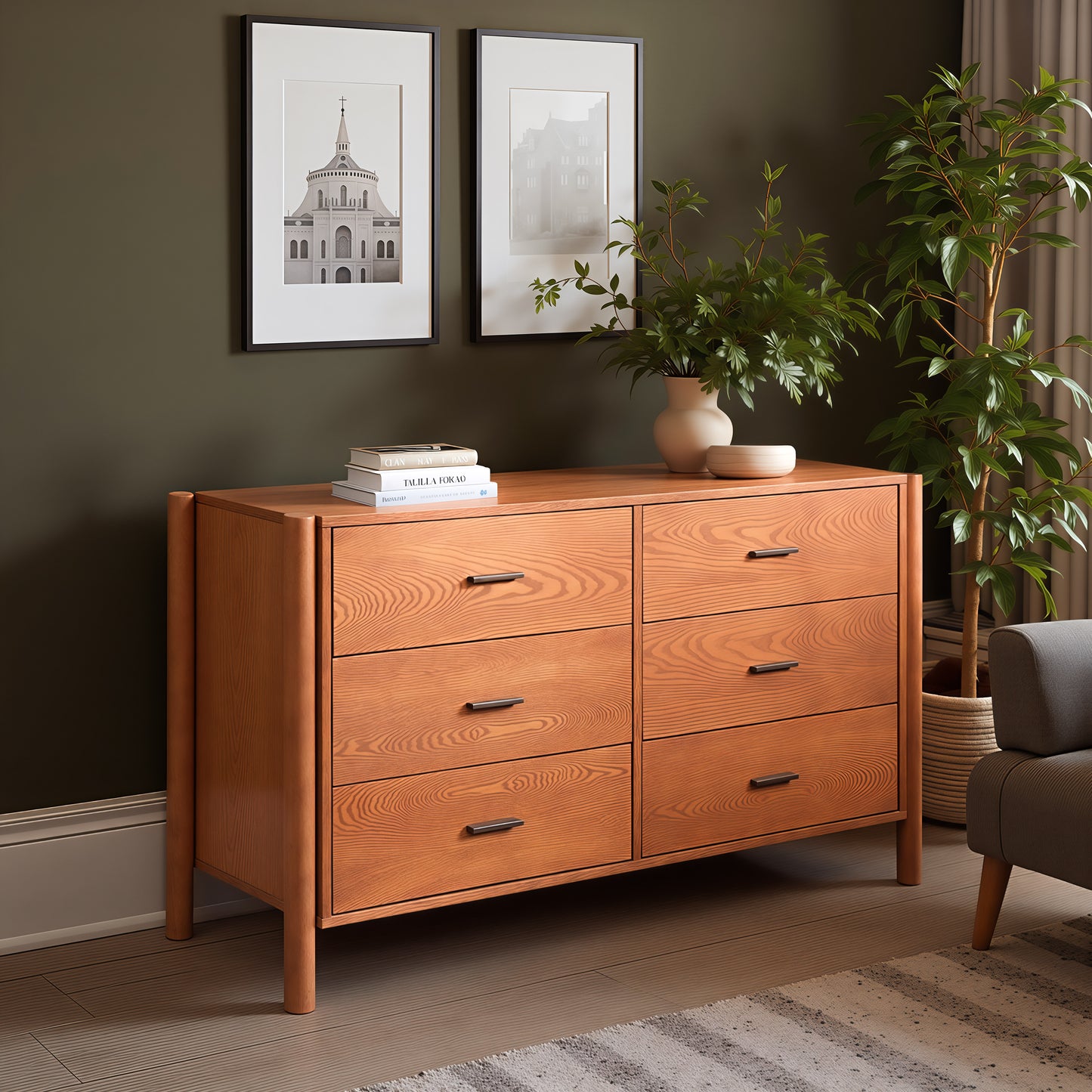 Beleza Dresser Walnut - 9