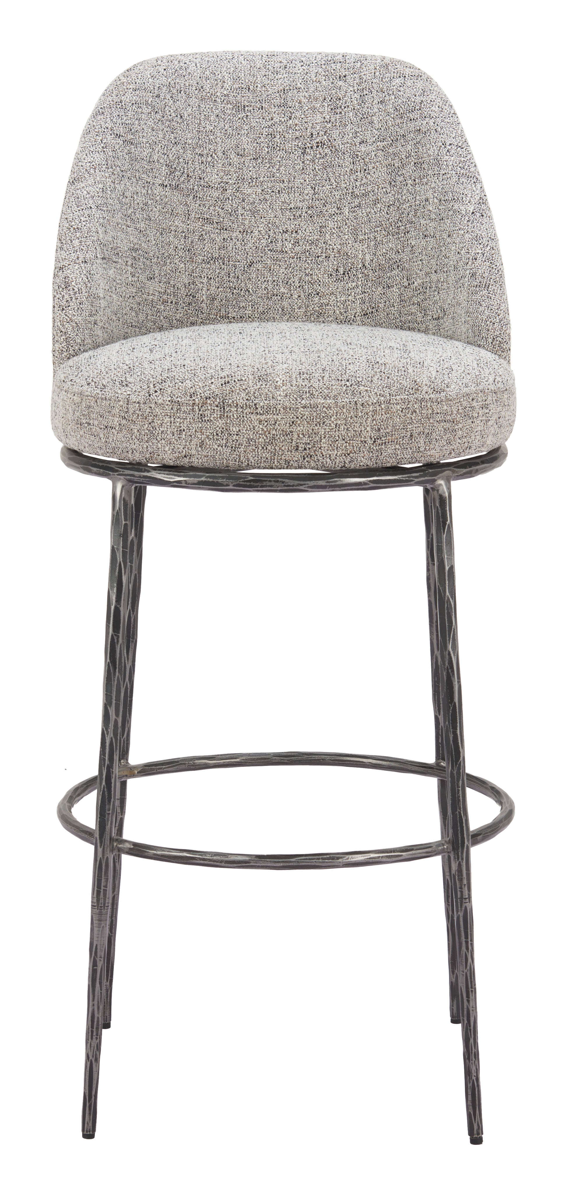 Nordhavn Swivel Barstool Gray - 3