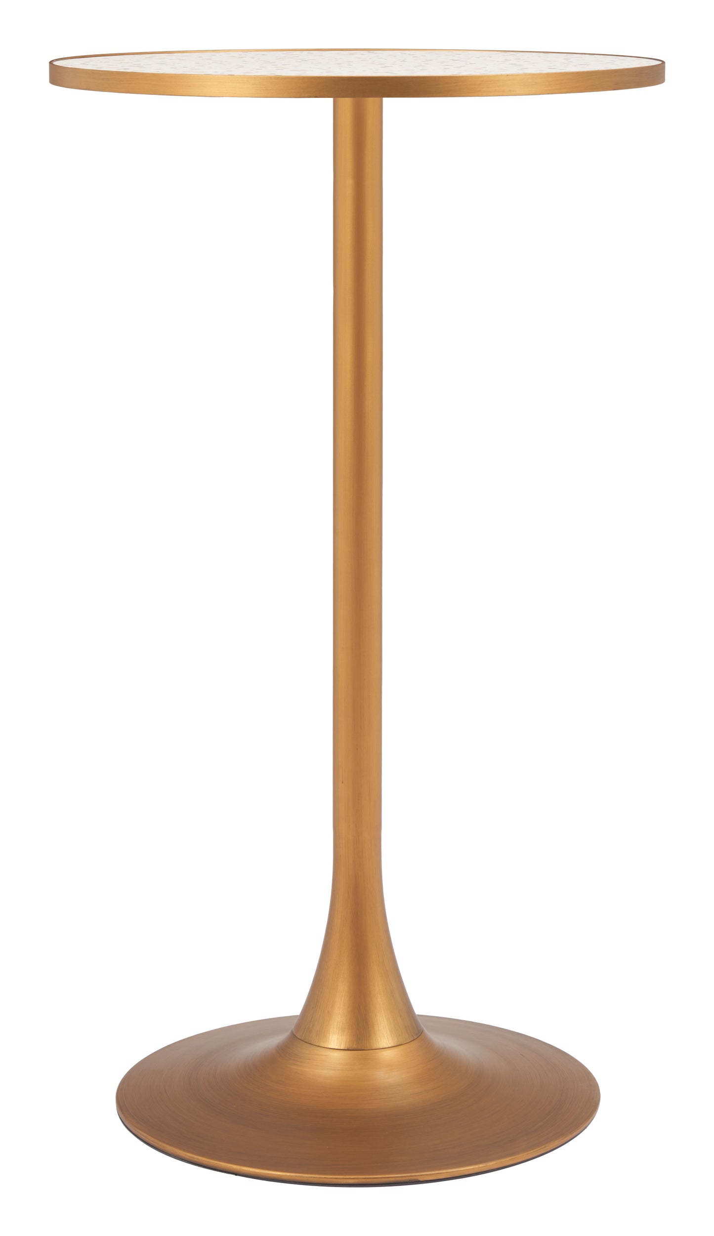 Bite Bar Table Beige & Gold - 3