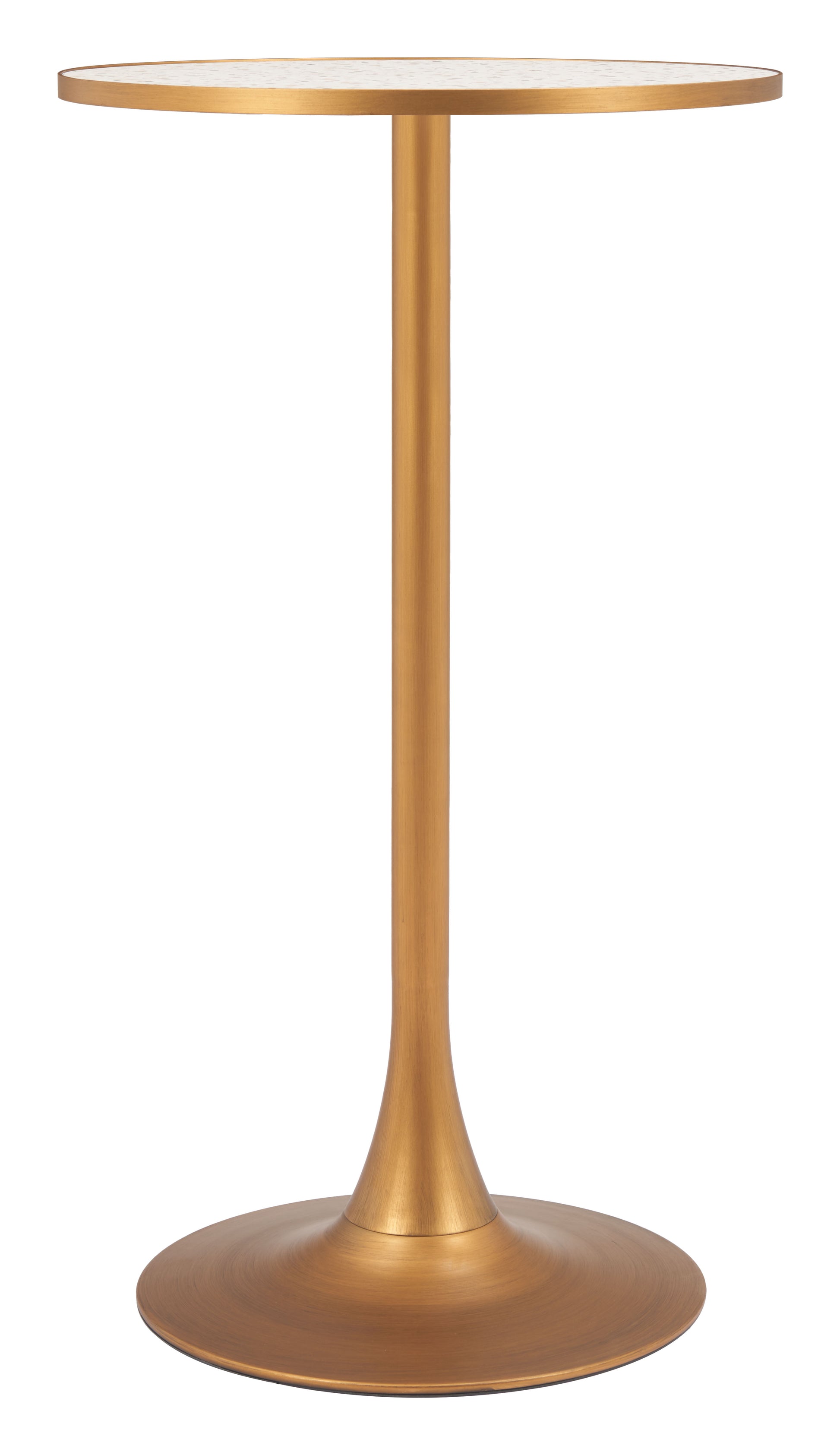 Bite Bar Table Beige & Gold - 3