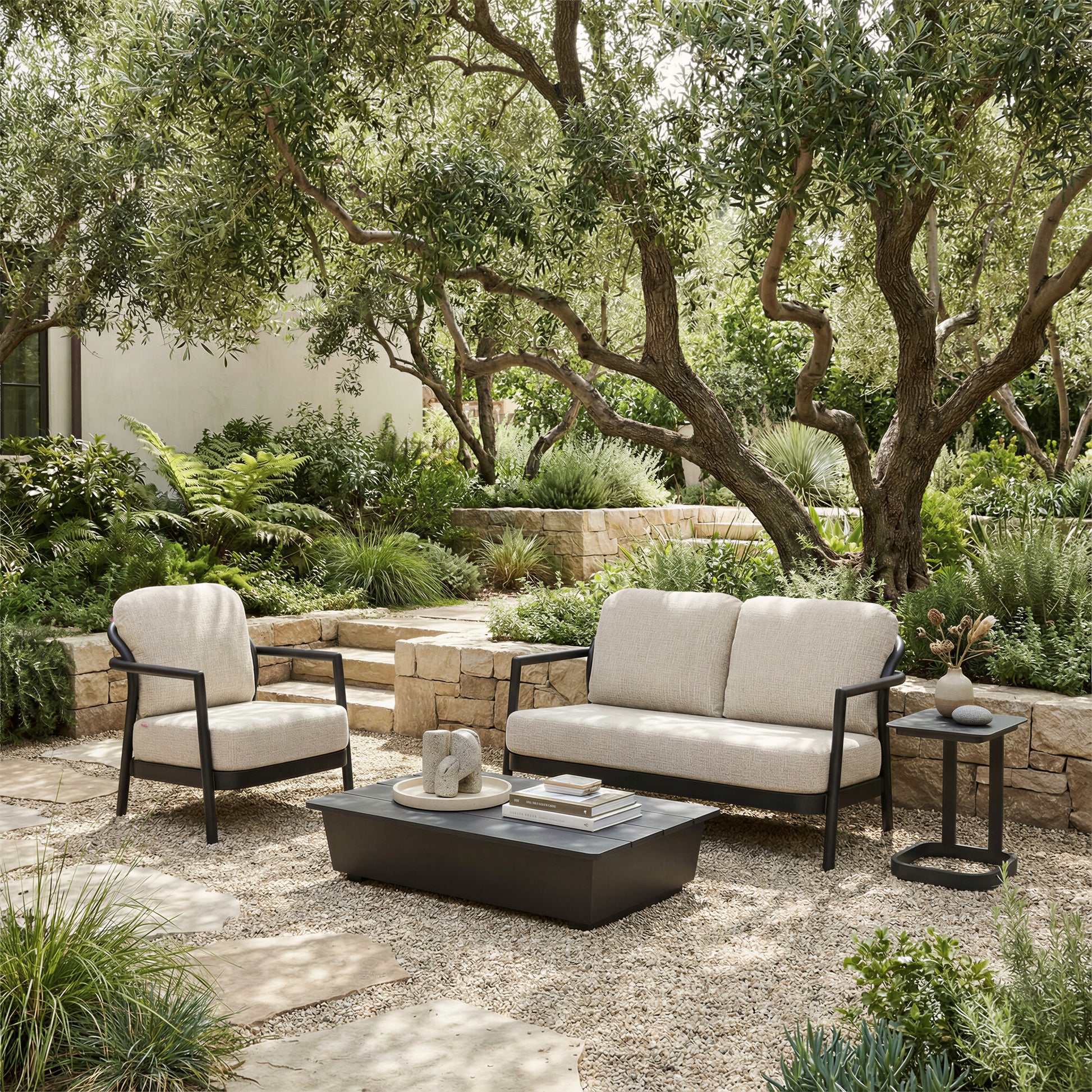 Rein Loveseat Beige - 10