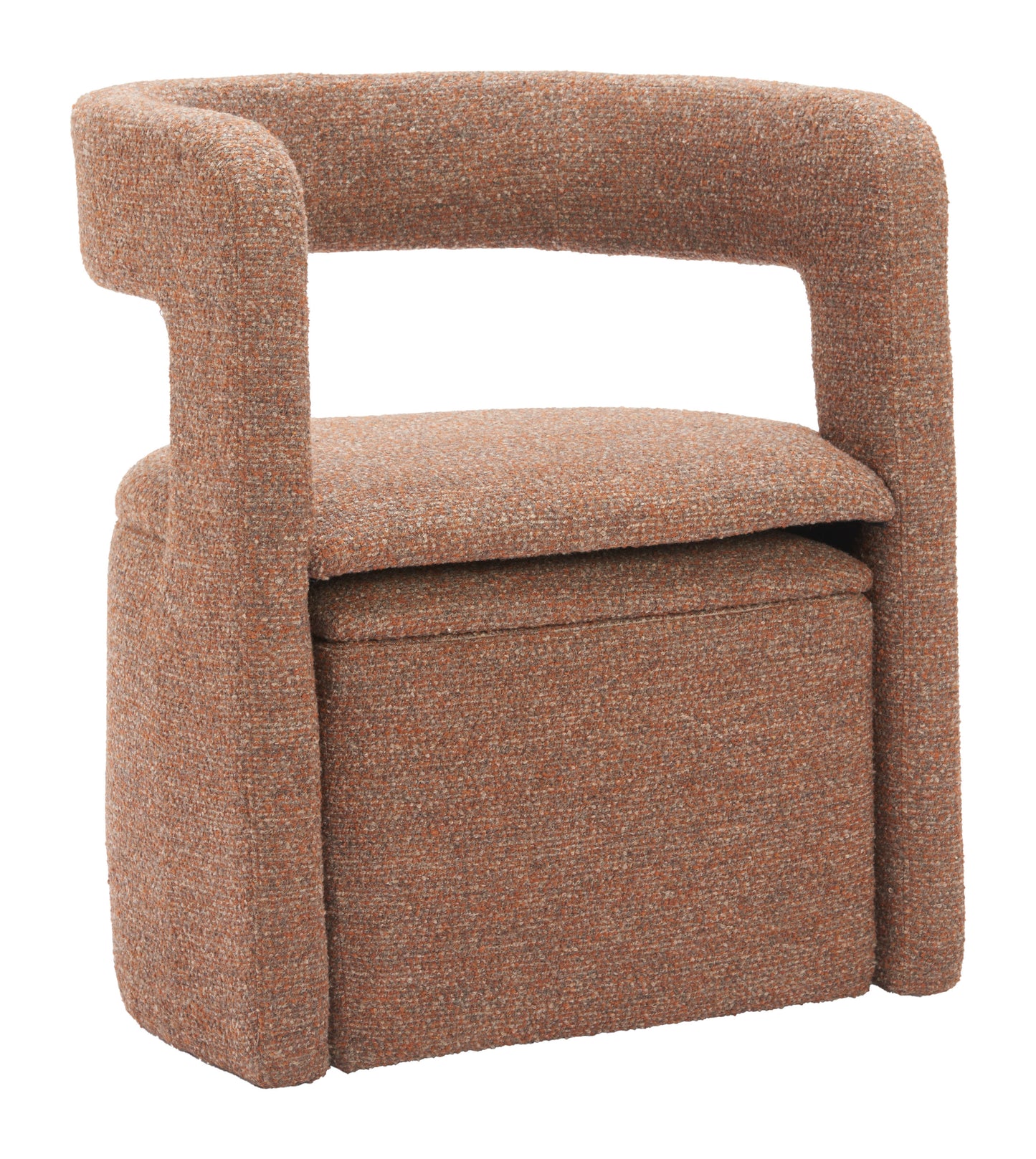 Atria Accent Chair & Ottoman Tawny Brown - 6