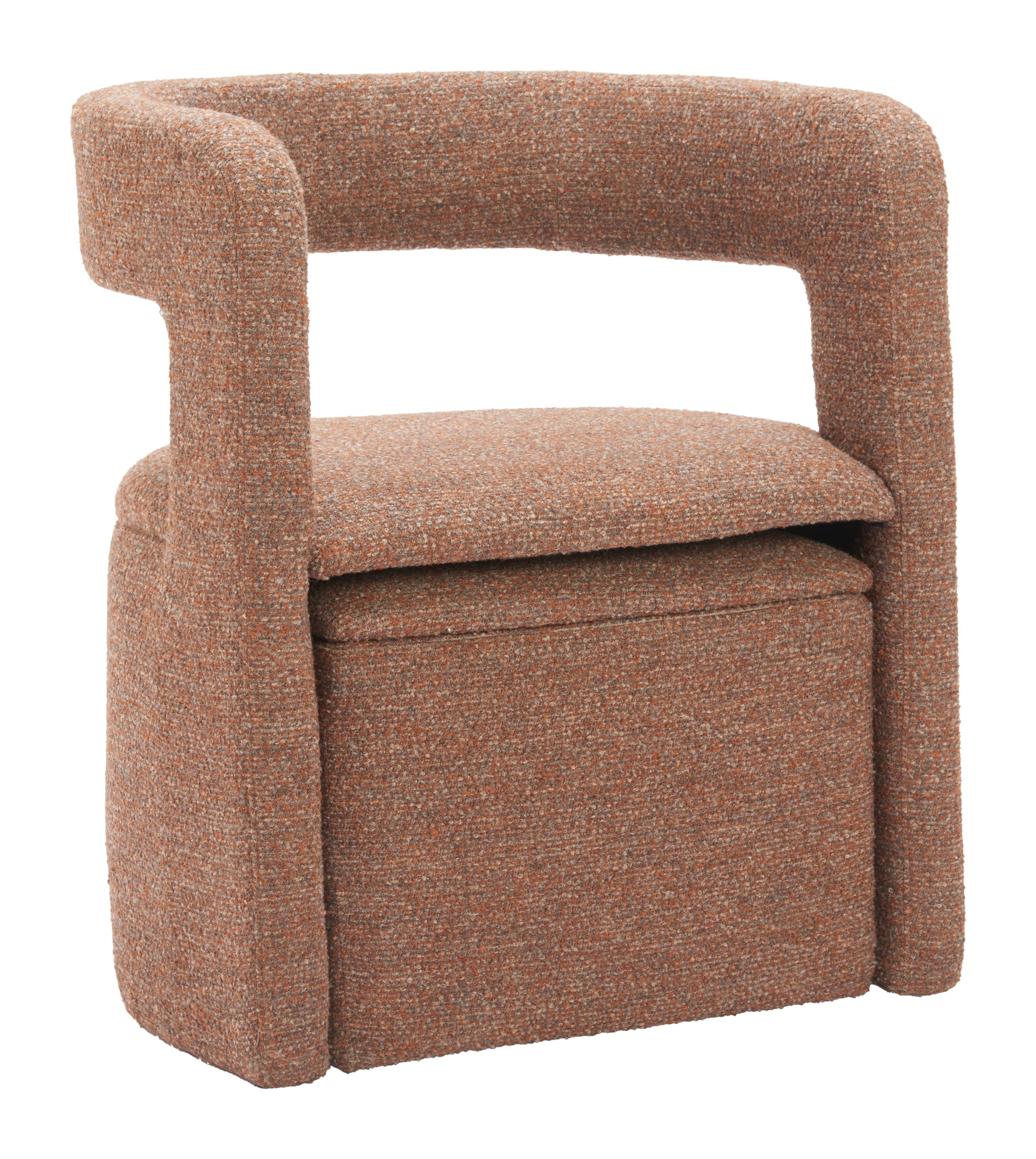 Atria Accent Chair & Ottoman Tawny Brown - 6