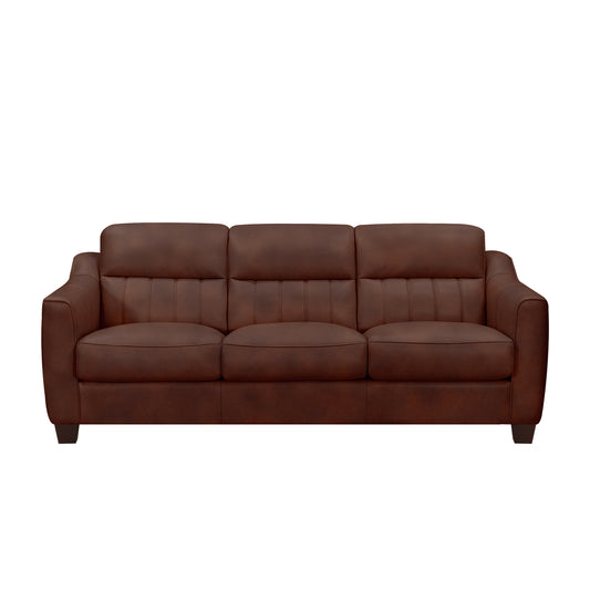 Uptown Sofa Chestnut Brown