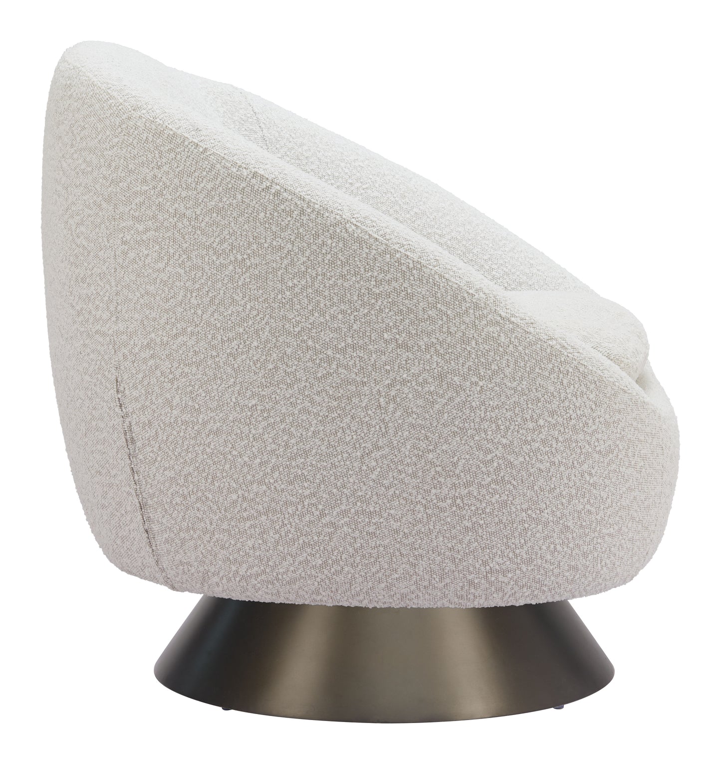 Modan Swivel Chair Misty Gray - 2