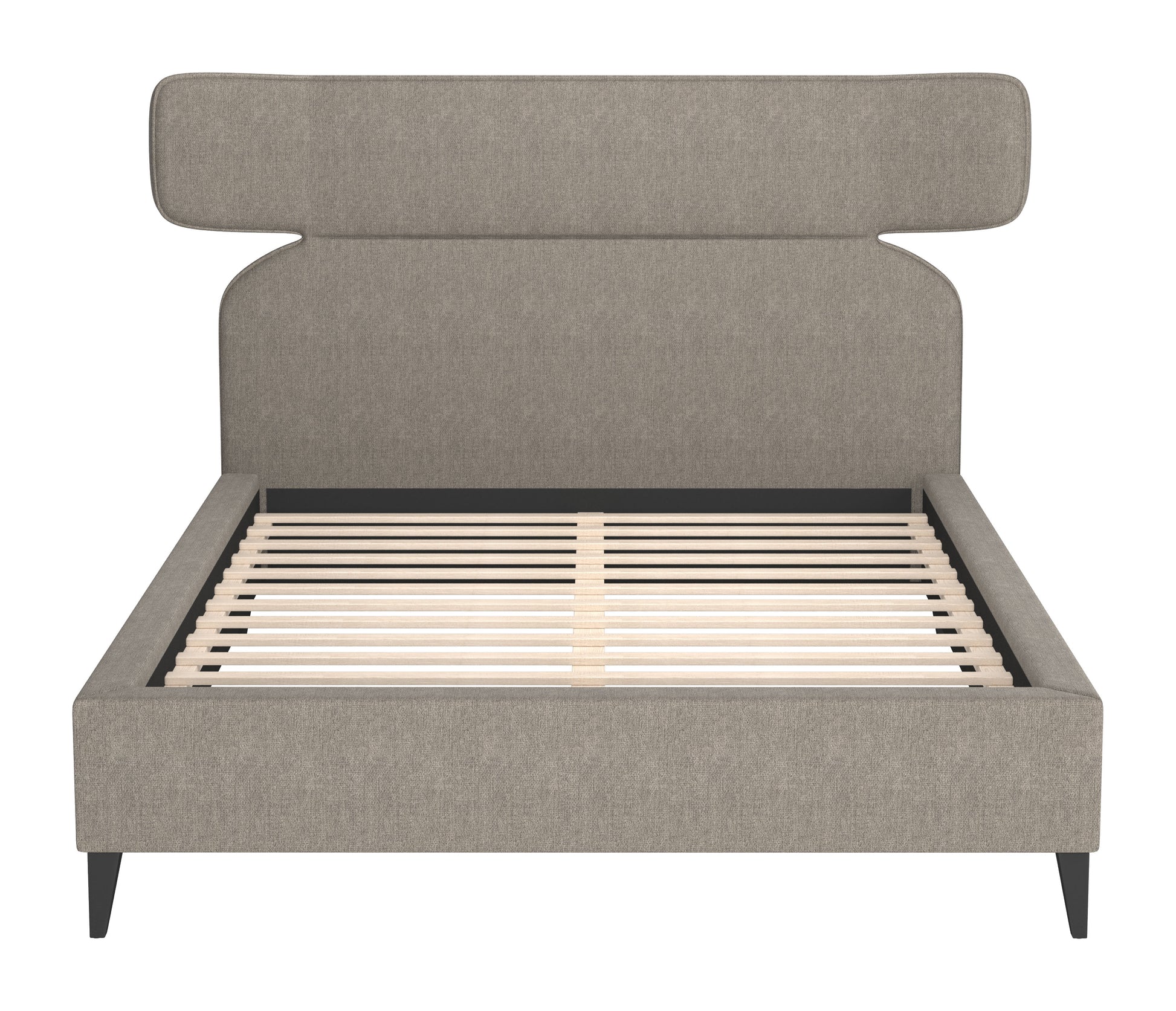 Dusa Queen Bed Olive Brown - 3
