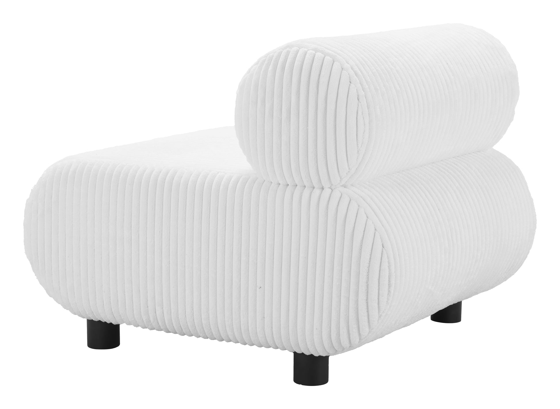 Rahat Accent Chair White - 5
