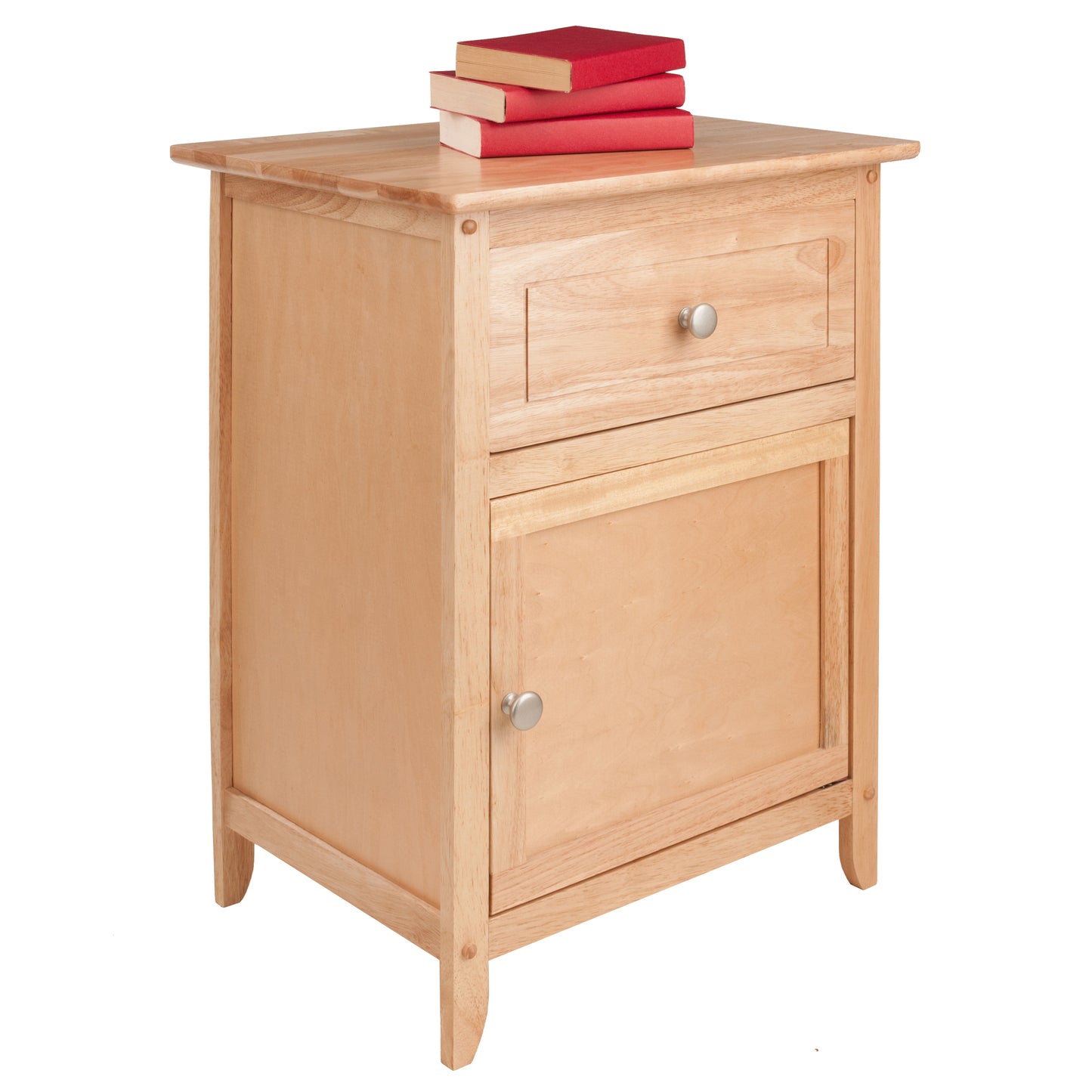 Eugene Accent Table, Nightstand, Natural