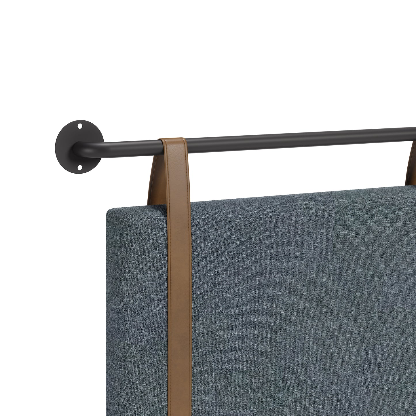 Zeva Floating Queen Headboard Gray - 6