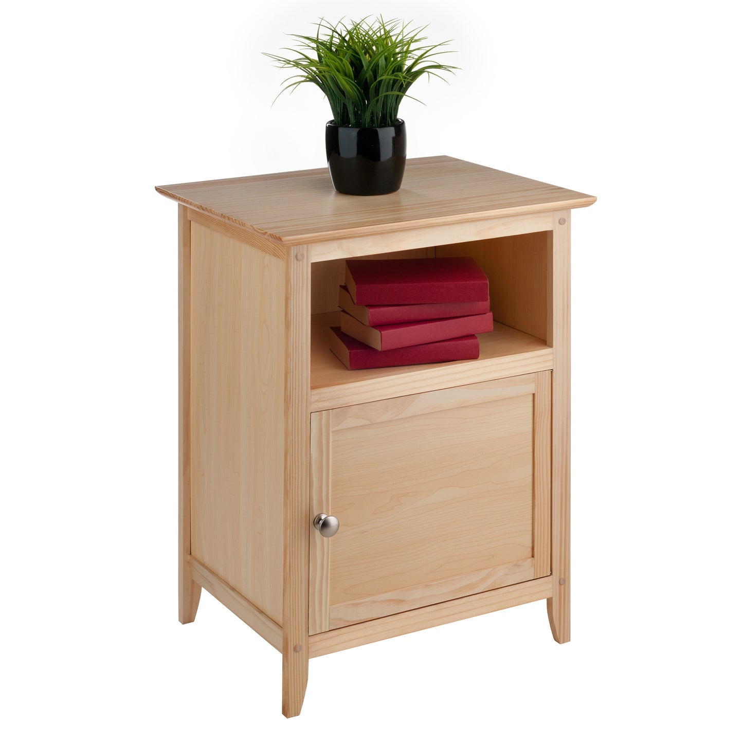 Henry Accent Table, Nightstand, Natural