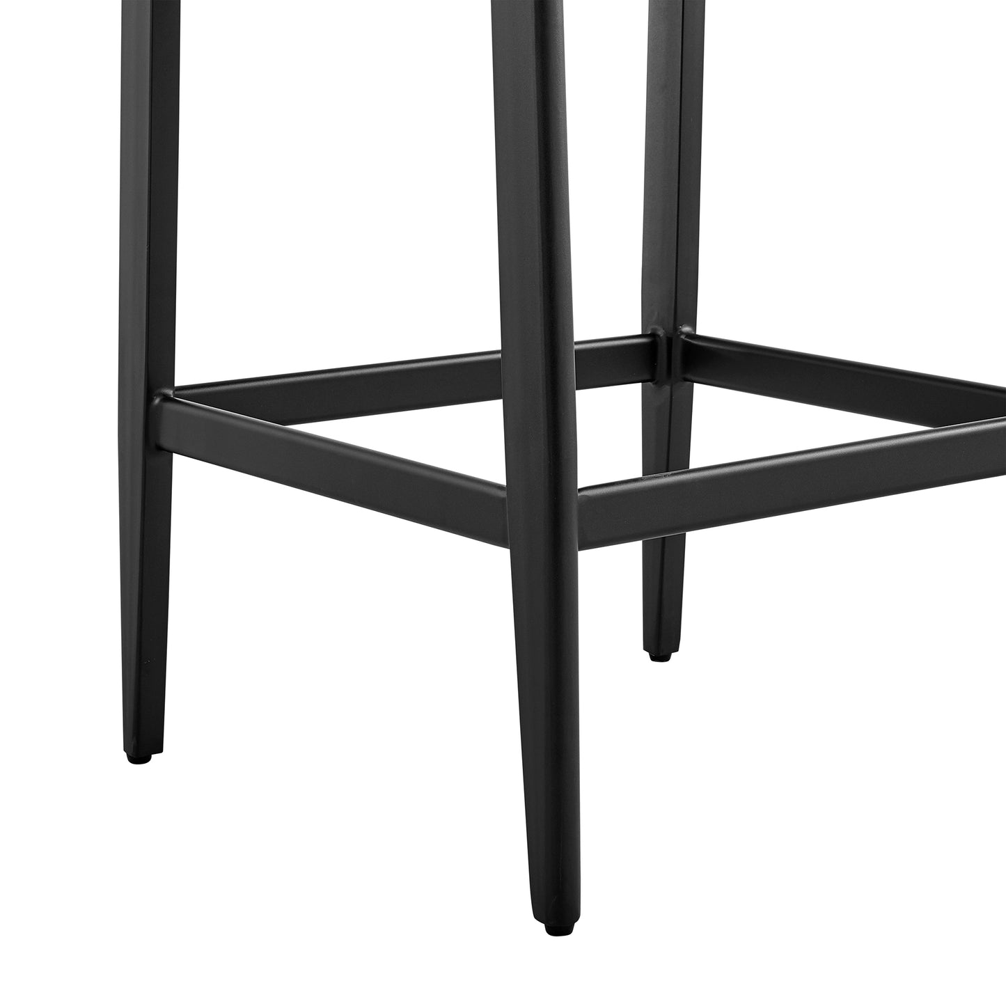 Grand Outdoor Patio Bar Stool in Aluminum with Cushions