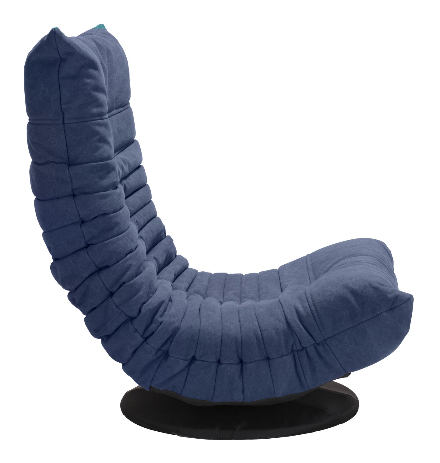 Down Low Swivel Chair Blue