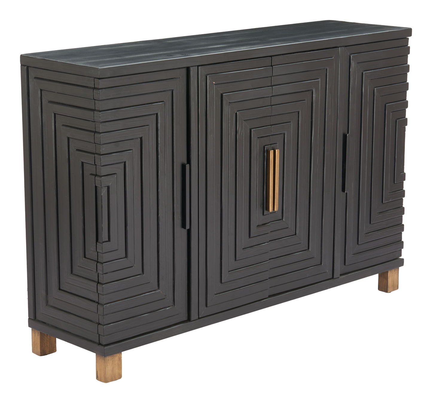 Trazo Cabinet Black - 6