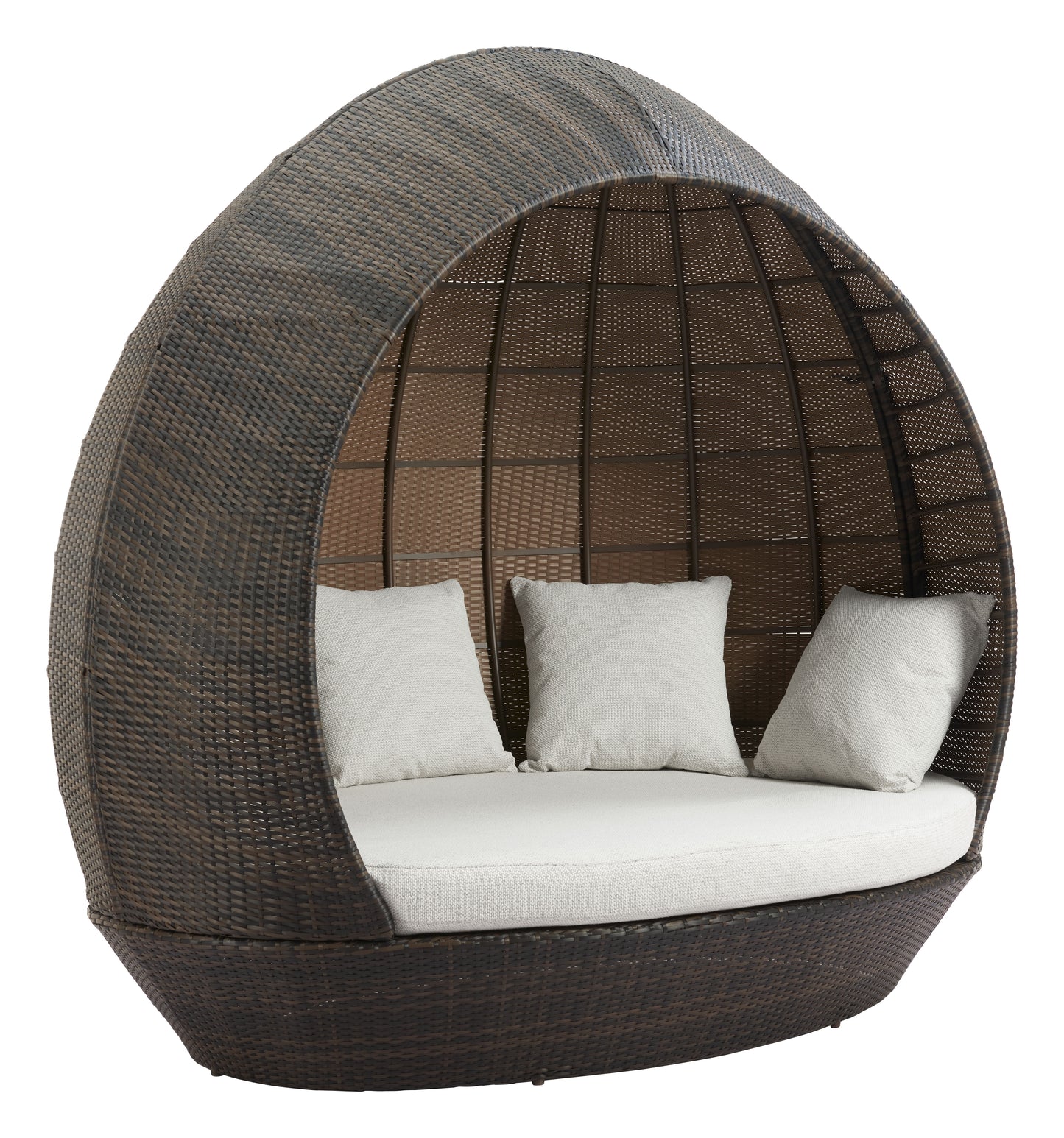 Marisol Beach Daybed Brown & Beige - 6