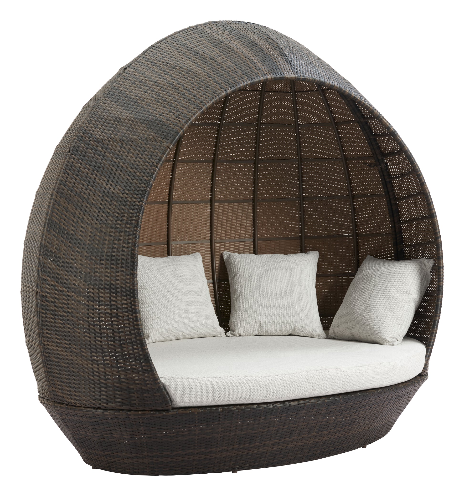 Marisol Beach Daybed Brown & Beige - 6