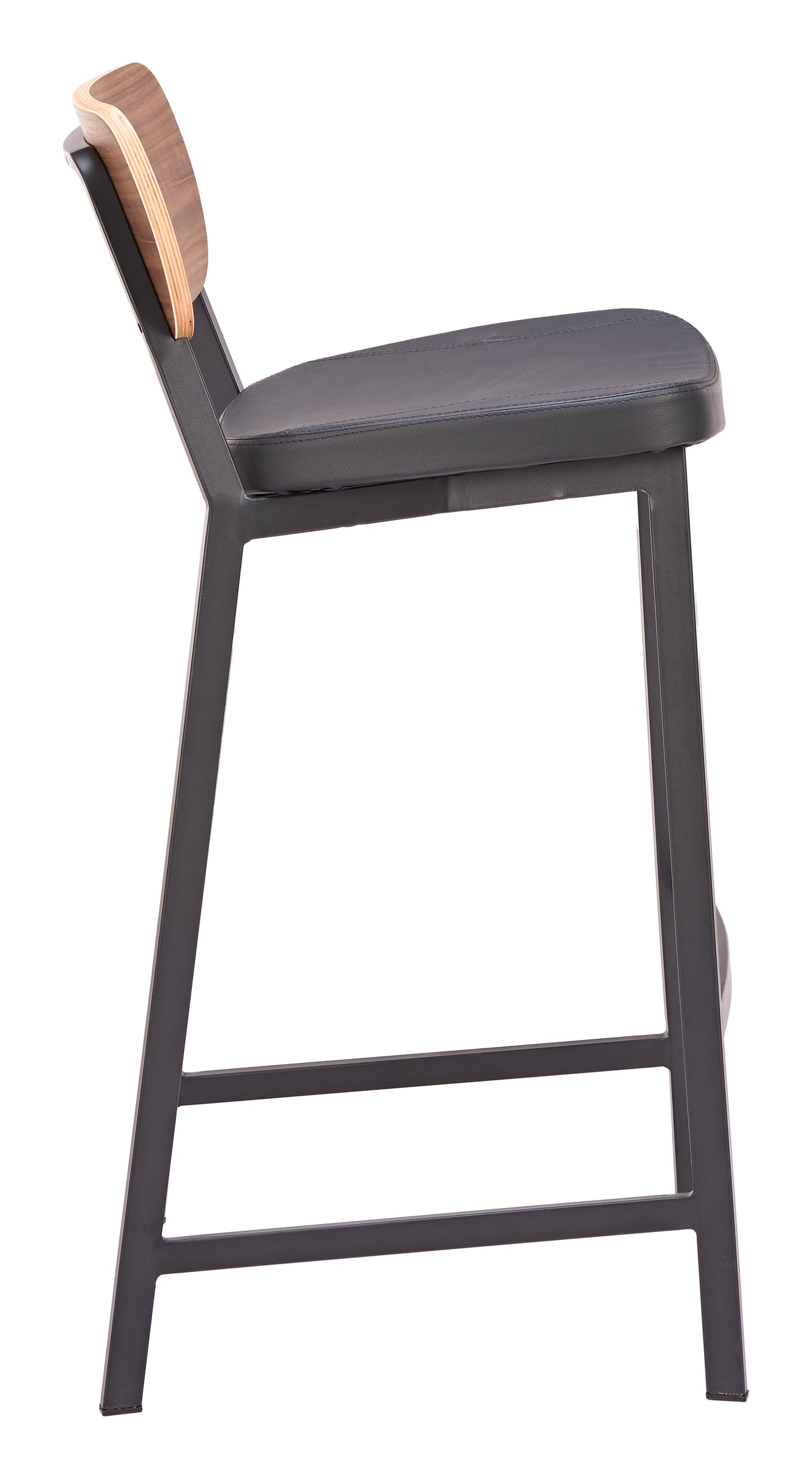 Ardenne Barstool (Set of 2) Black & Brown - 2