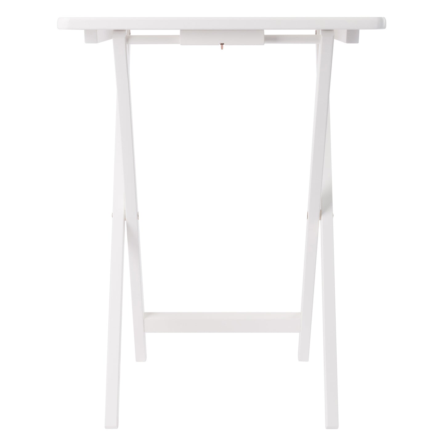 Alex 5-Pc Snack Table Set, White