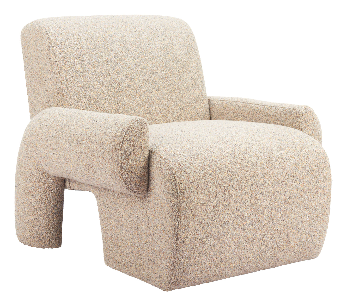 Rura Accent Chair Heathered Beige - 6