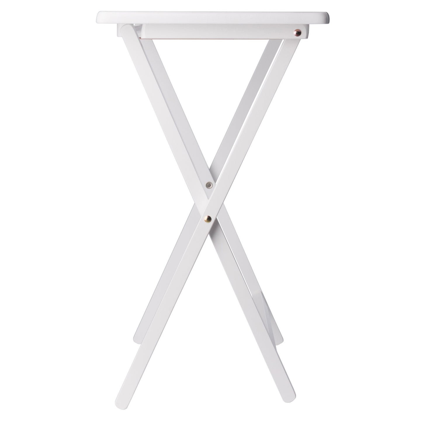 Alex 2-Pc Snack Tables, White