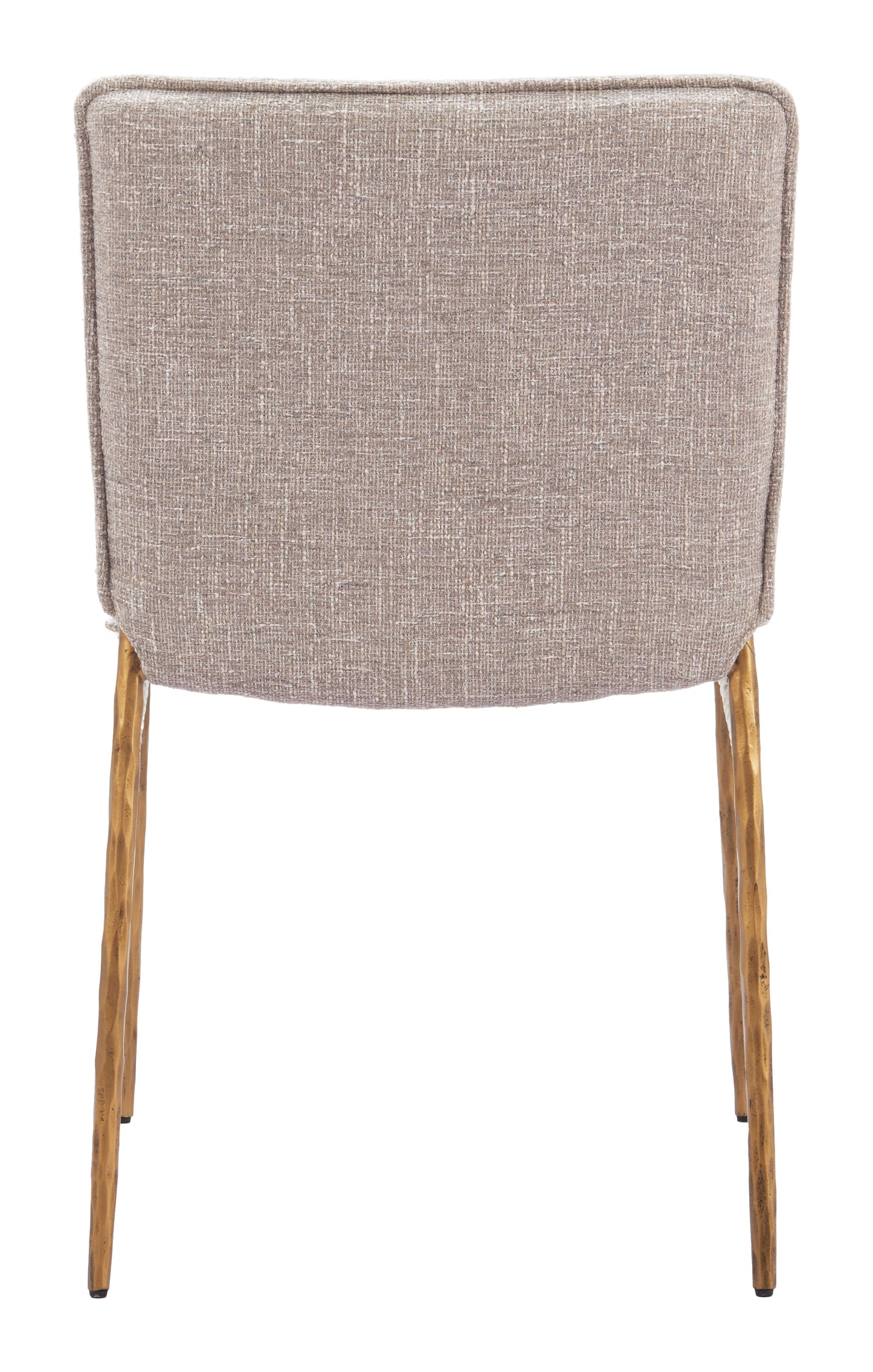 Nordvest Dining Chair Beige & Gold - 4