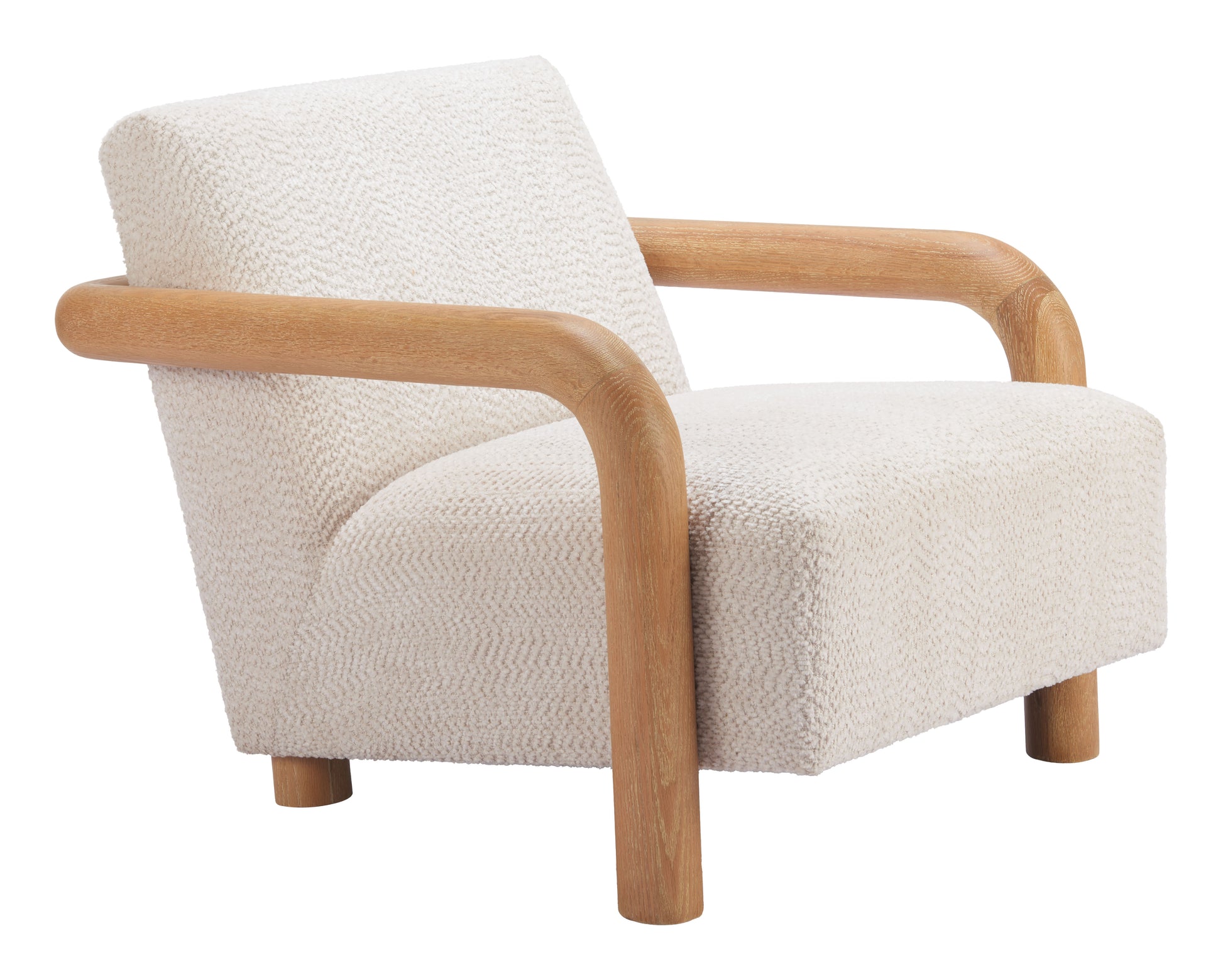 Subliem Accent Chair Cotton White - 6