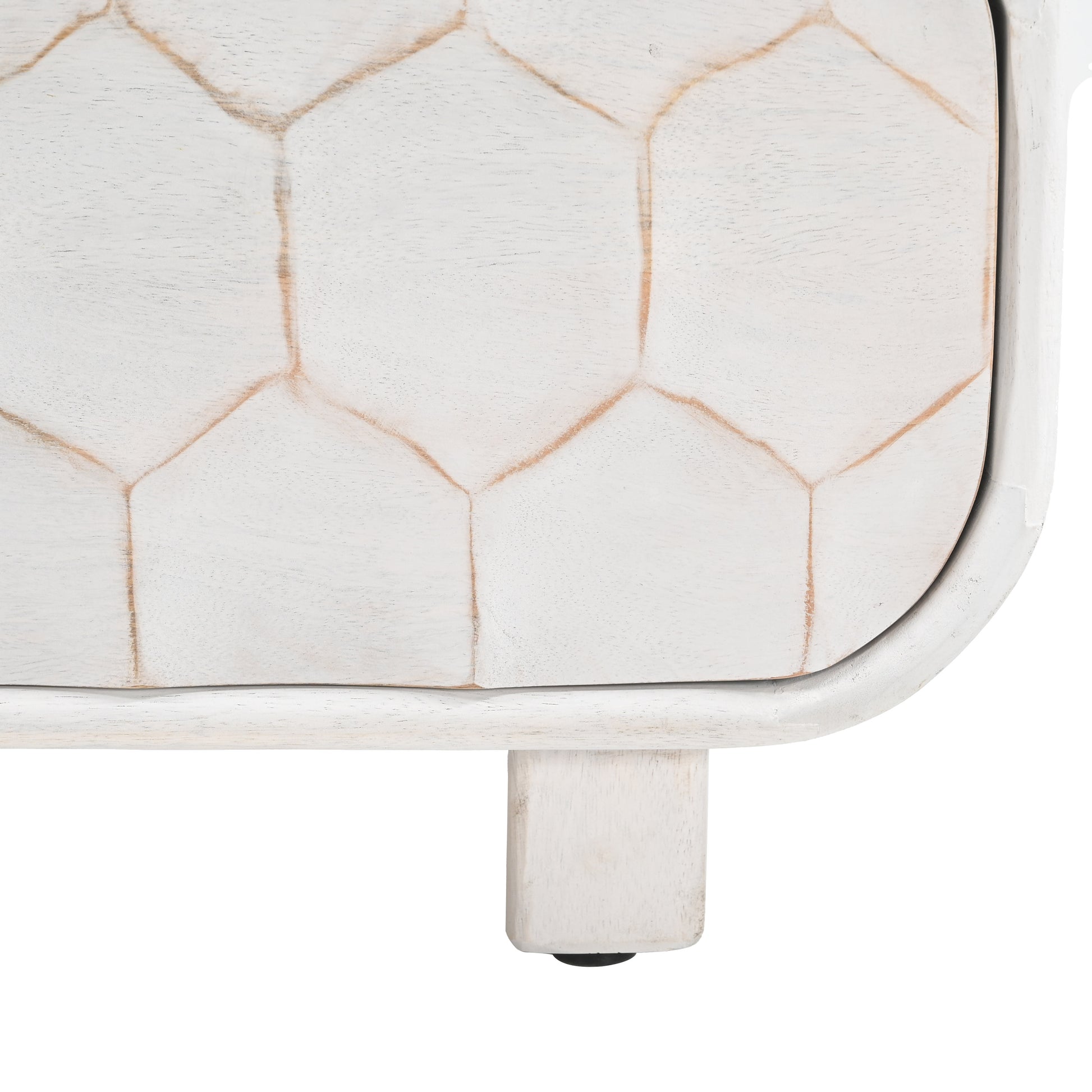 Miro Nightstand Whitewashed - 6