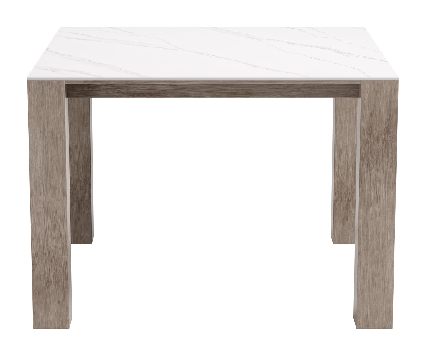 Leilani Square Dining Table (42") White - 3
