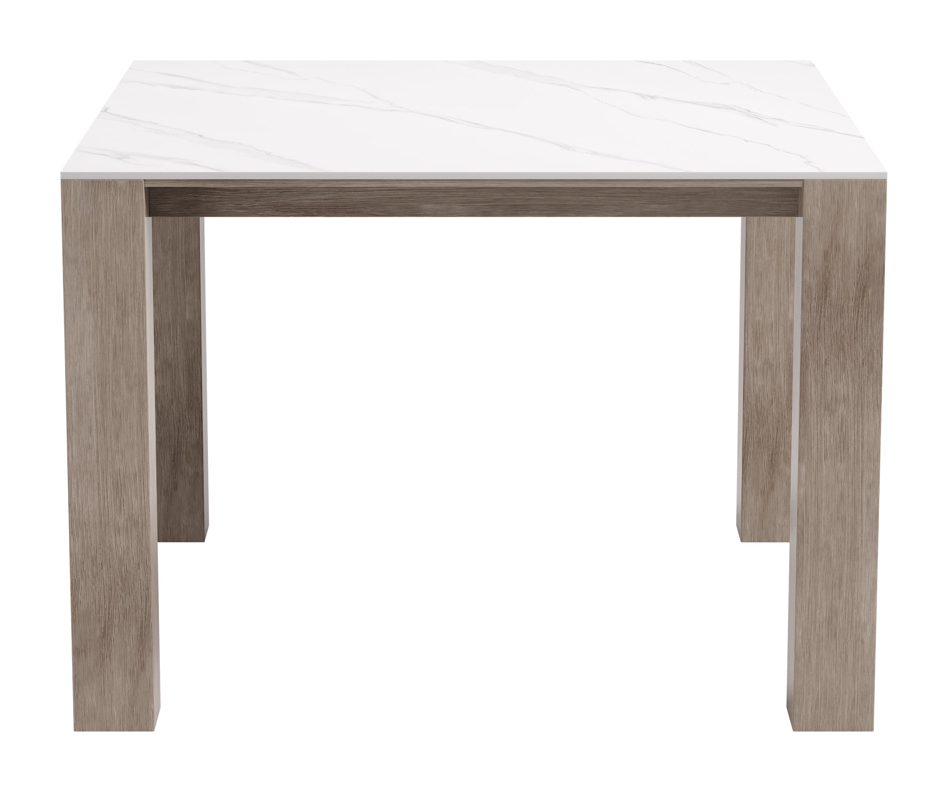 Leilani Square Dining Table (42") White - 3
