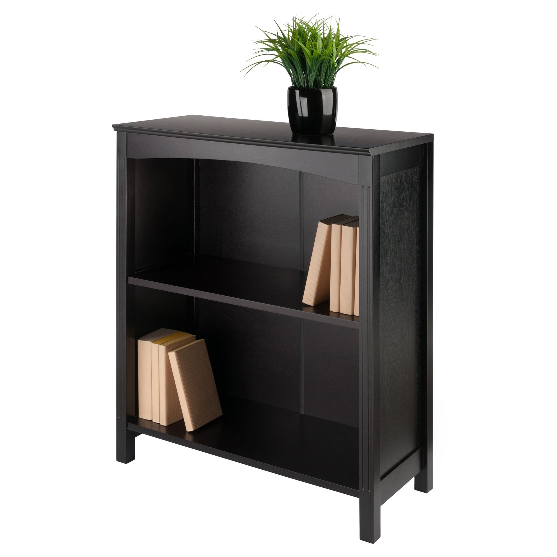Terrace 2-Section Shelf, 37" Wide, Espresso
