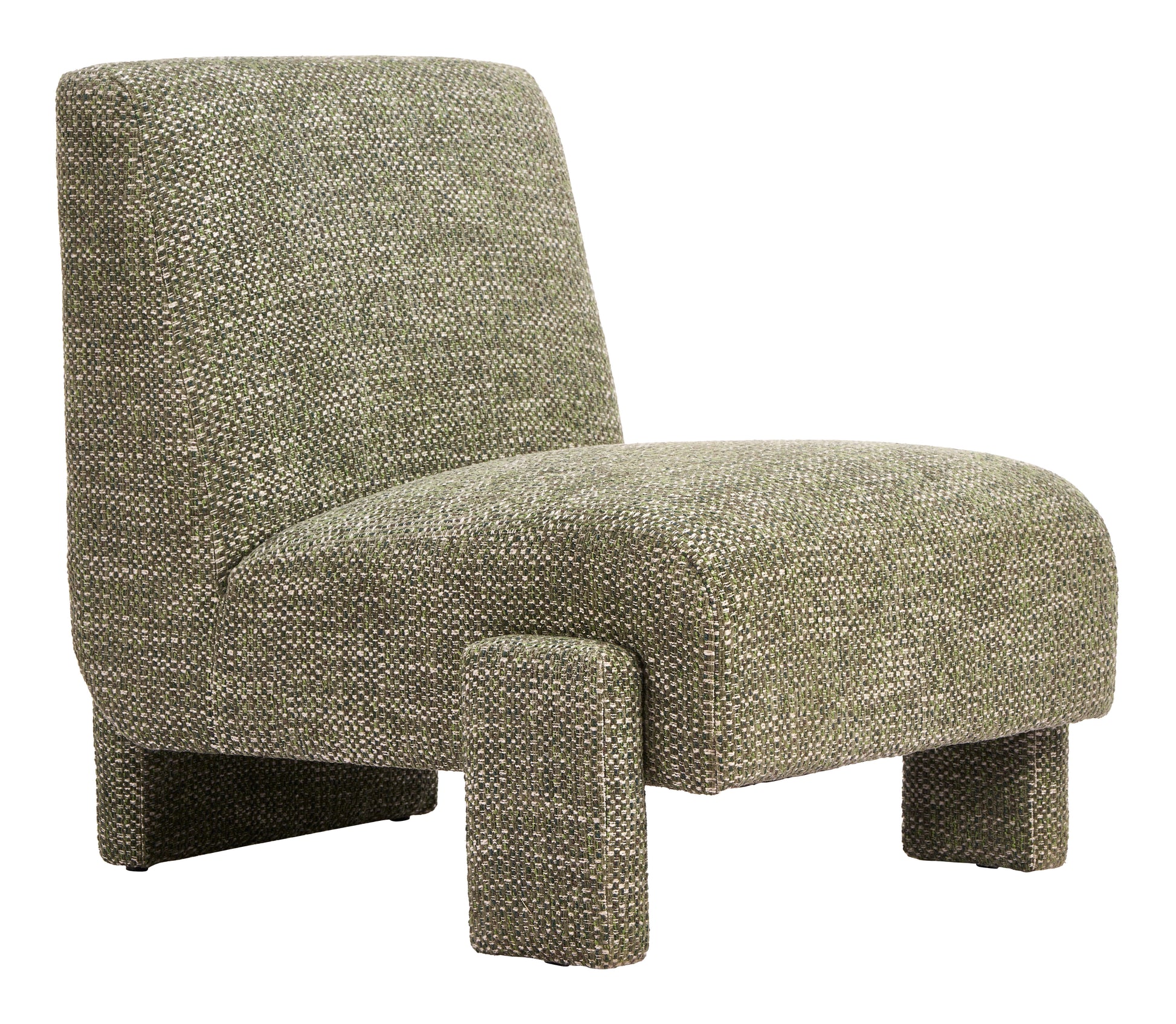 Orleen Accent Chair Checker Green