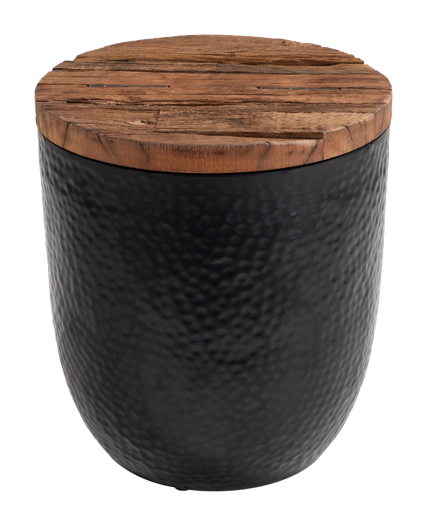 Duskan Storage Side Table Natural & Black - 2
