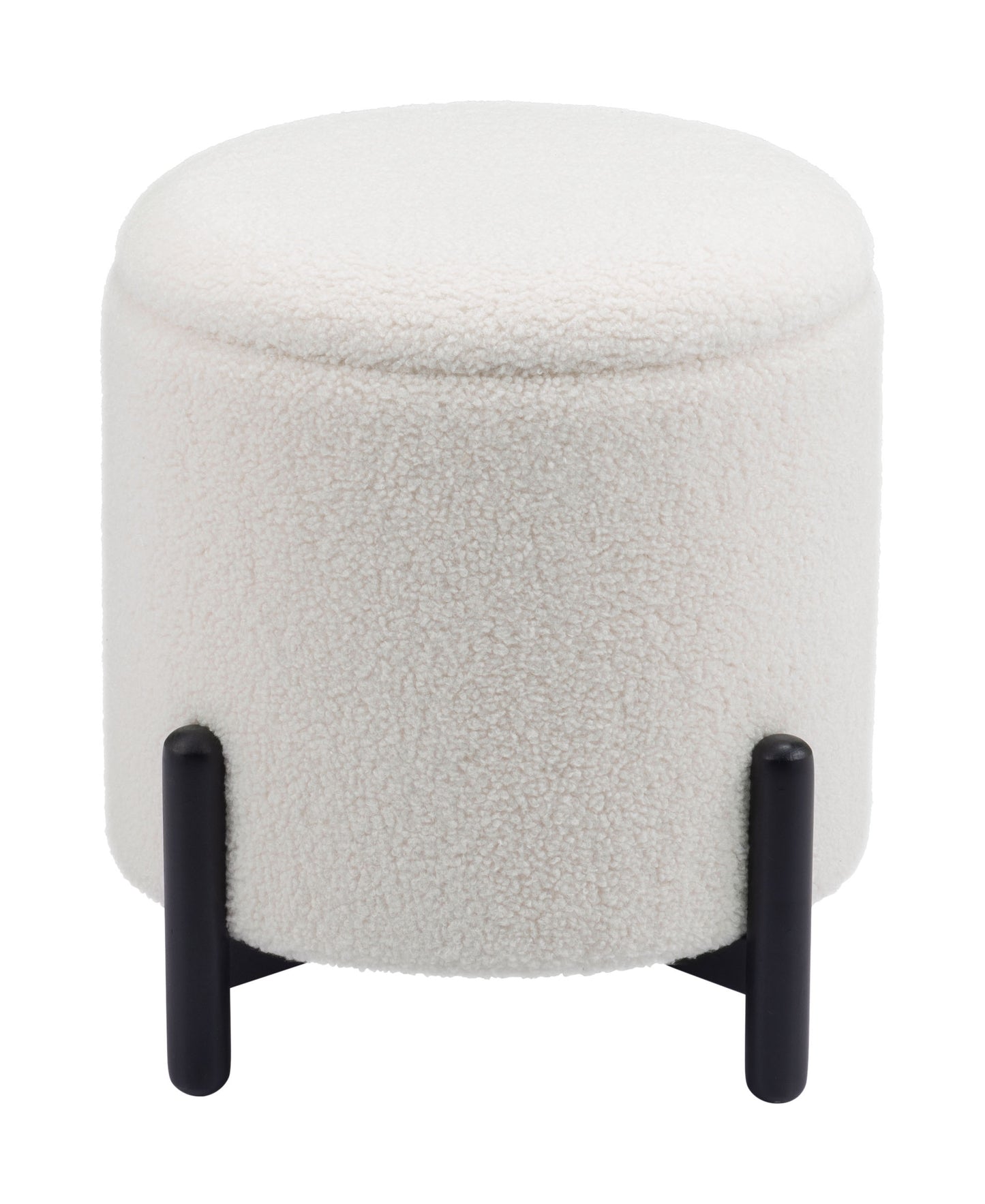 Calistoga Ottoman Ivory