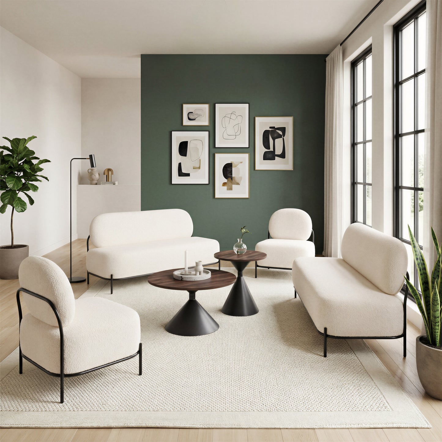 Arendal Accent Chair Vanilla - 8
