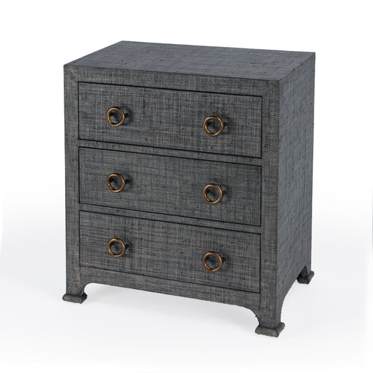 Chatham Raffia Chest in Charcoal 9130420