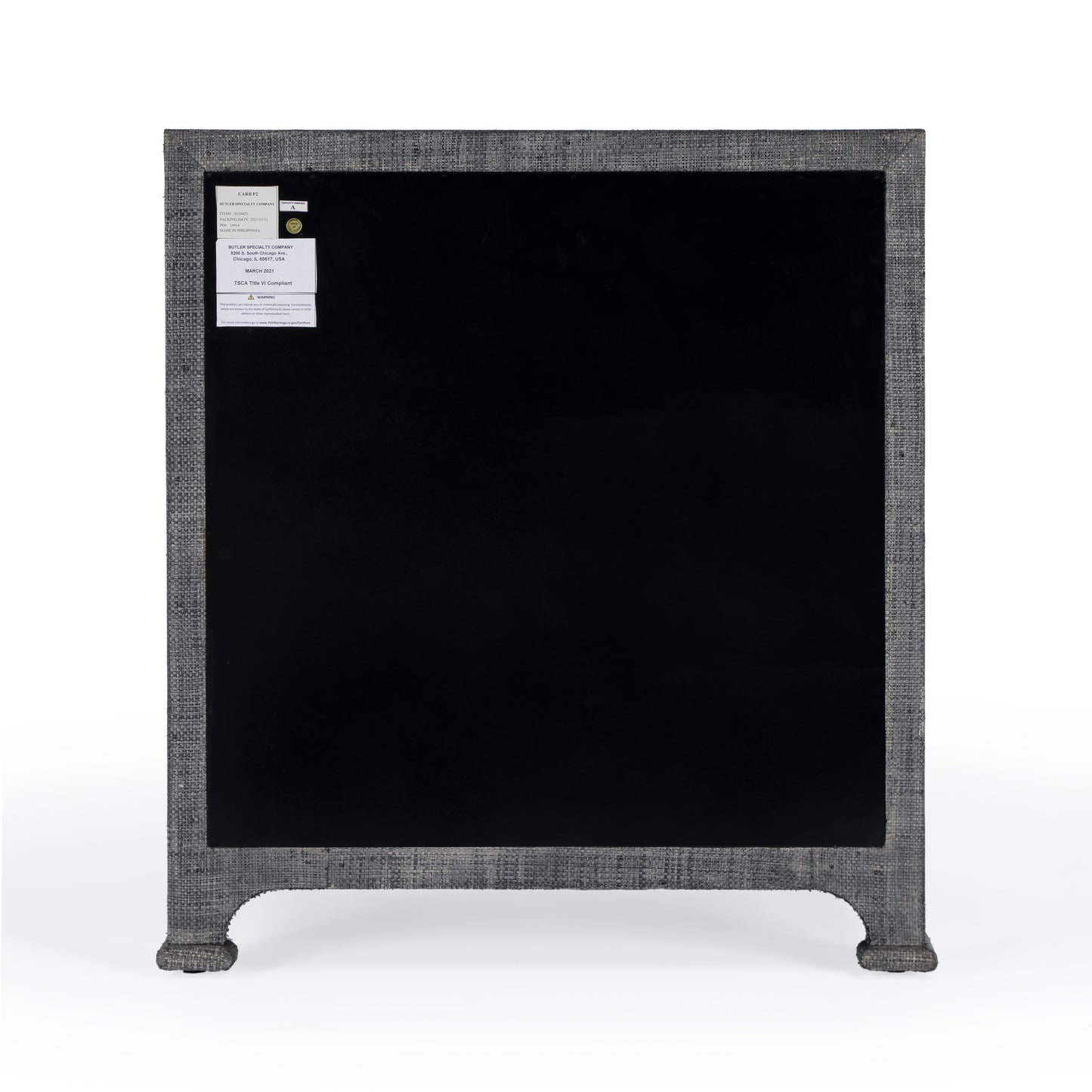 Chatham Raffia Chest in Charcoal 9130420