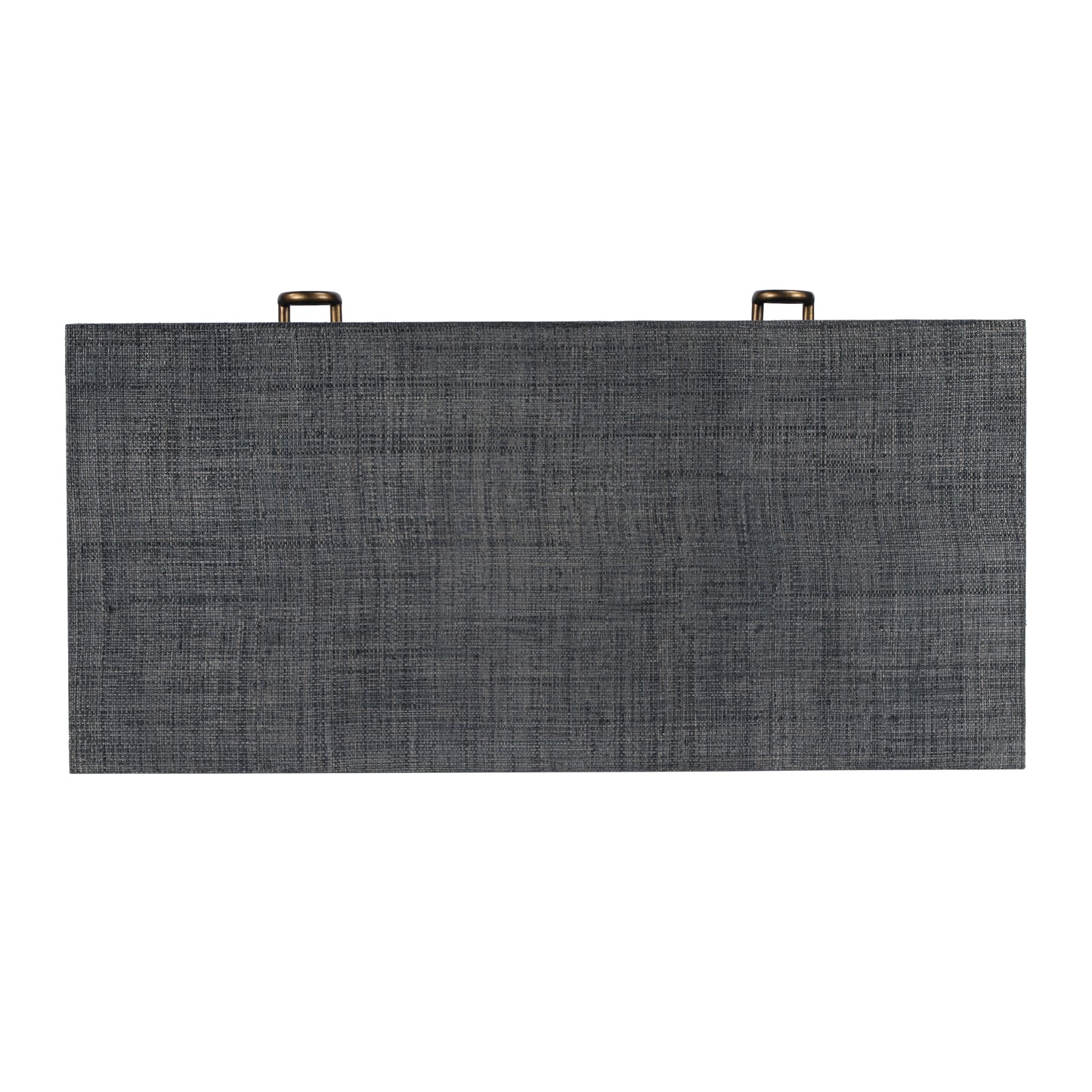 Butler Specialty Company Chatham 34 in. W Rectangular Raffia 1 Drawer Console Table, Charcoal