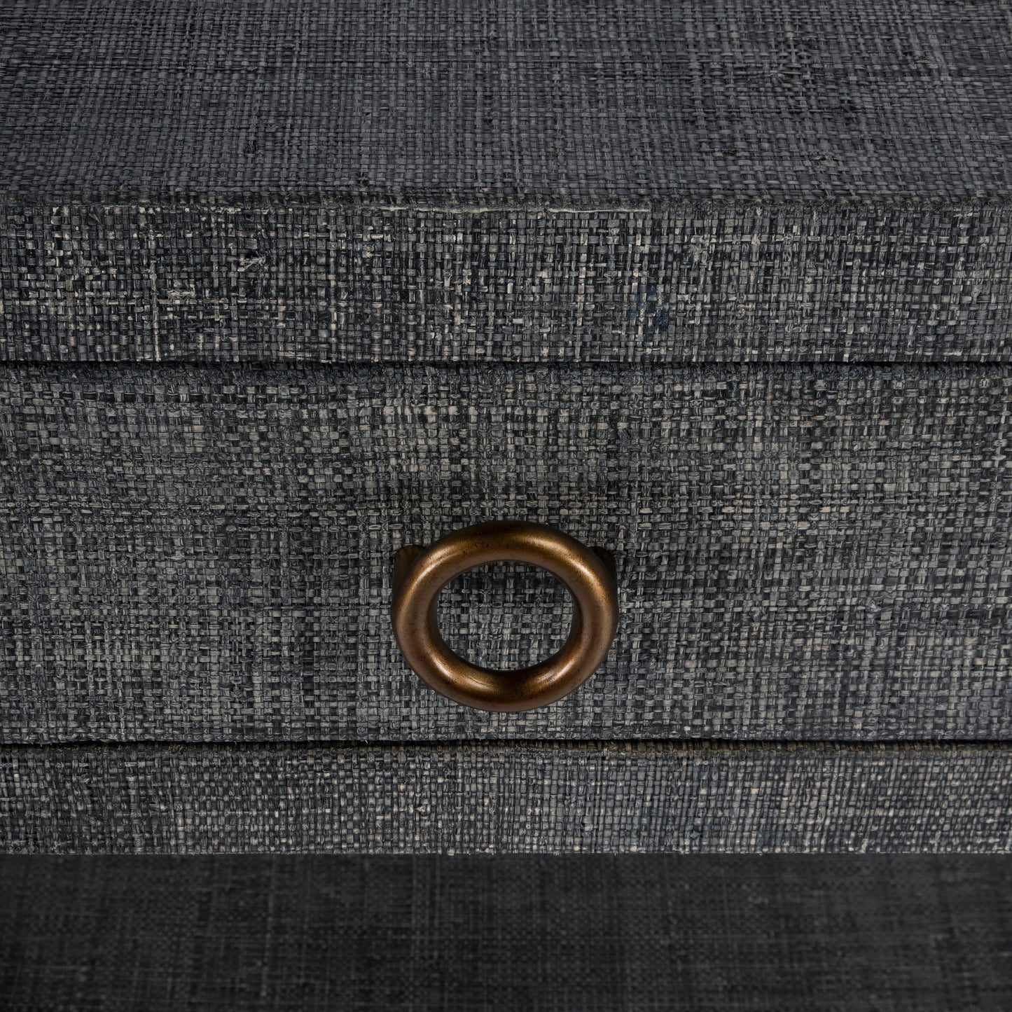 Chatham Raffia Nightstand in Charcoal  9147420
