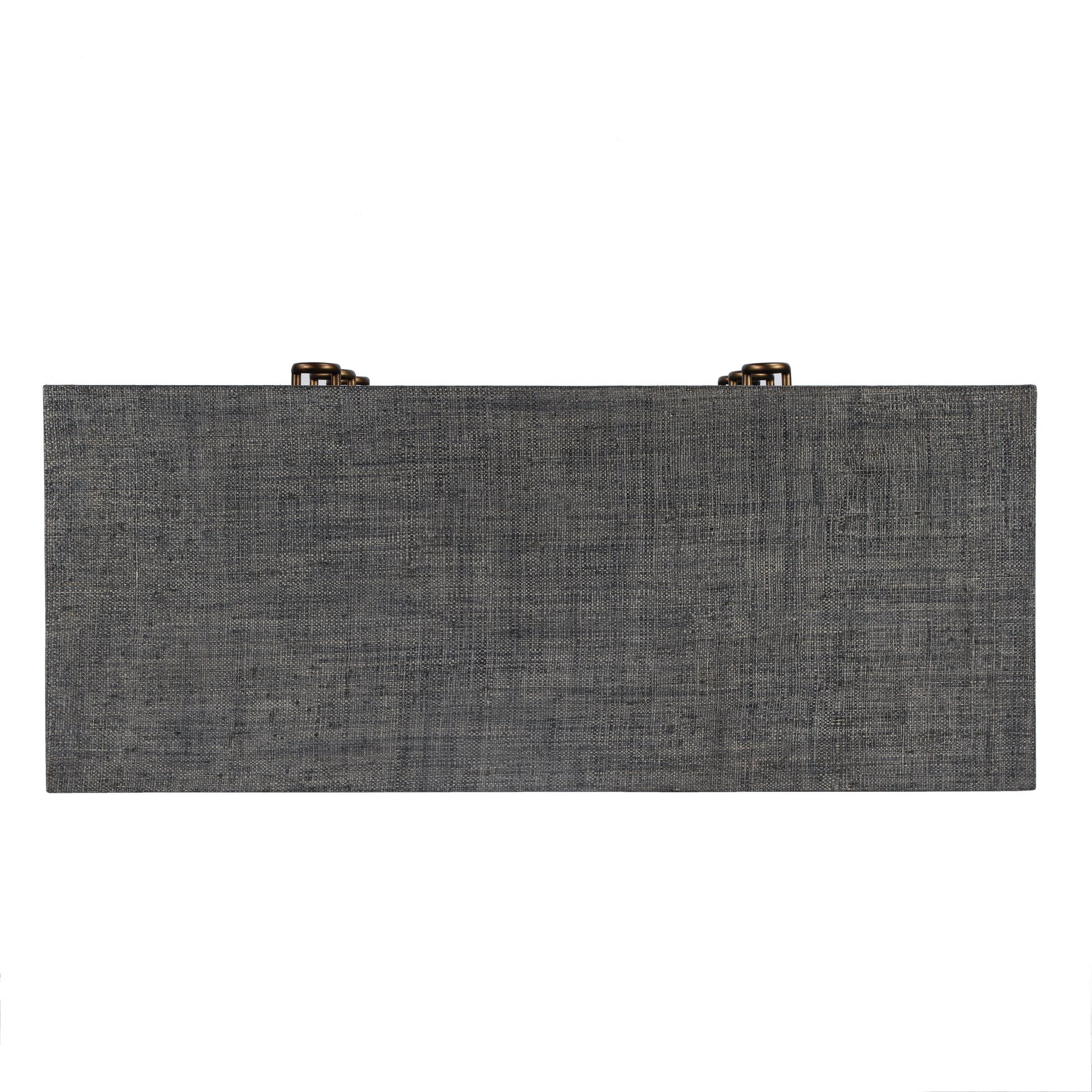 Butler Specialty Company Chatham 44 in. W Rectangular Raffia 6 Drawer Dresser, Charcoal