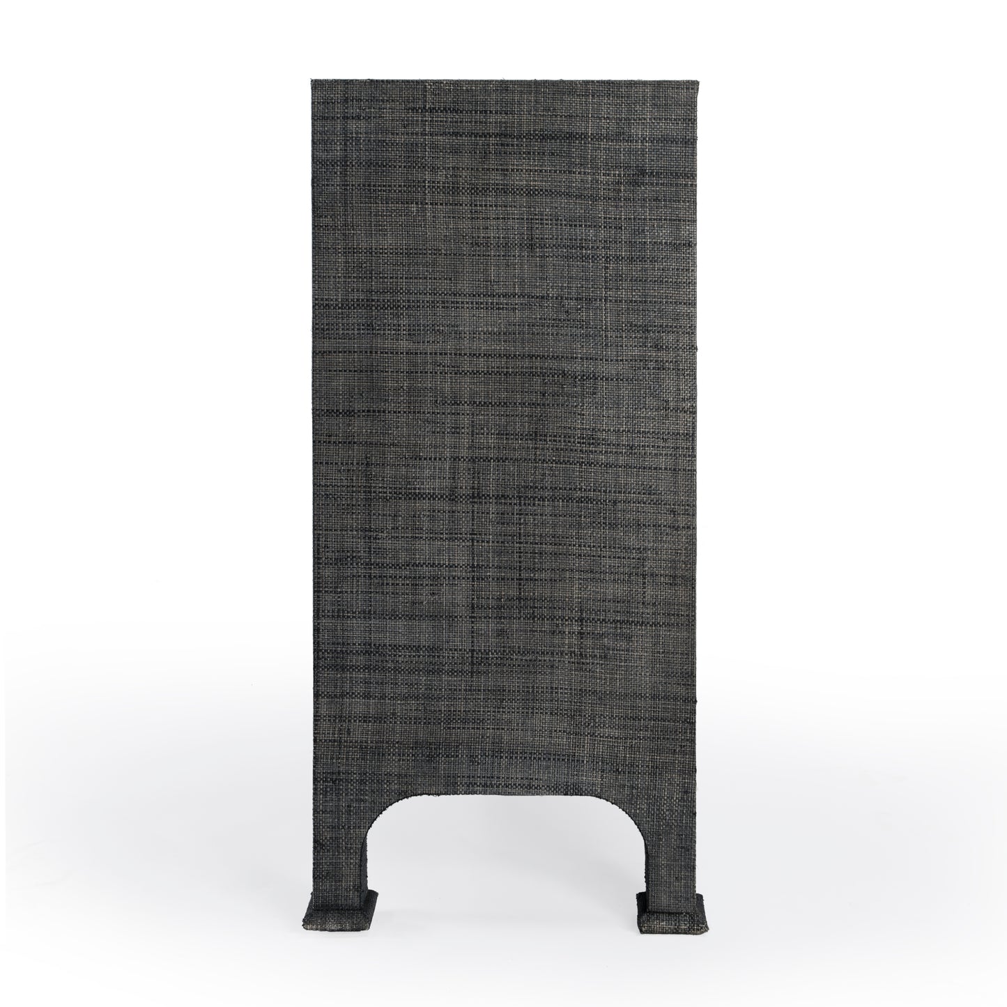 Chatham 3-Drawer Raffia 60" Sideboard in Charcoal  9170420