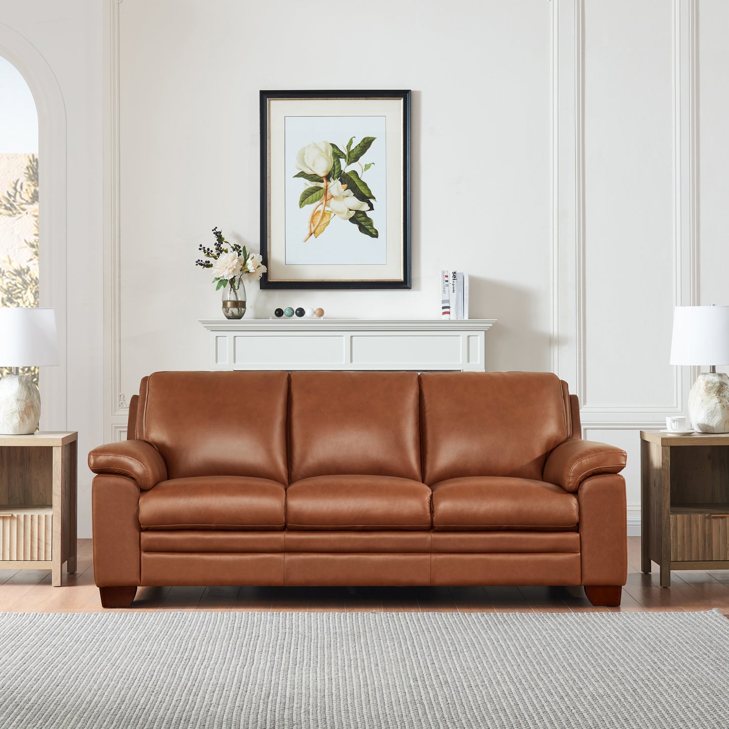 Magnum Sofa Nutmeg Brown