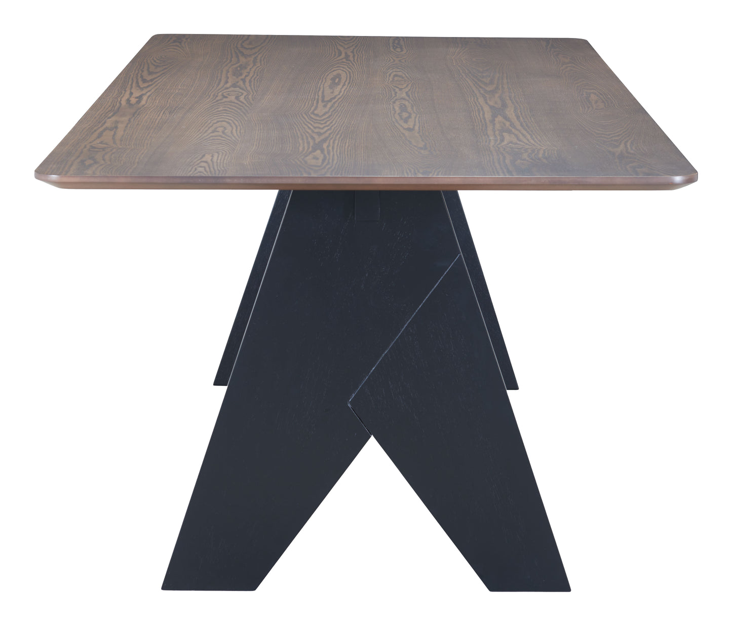 Lisse Rectangular Dining Table Espresso - 2