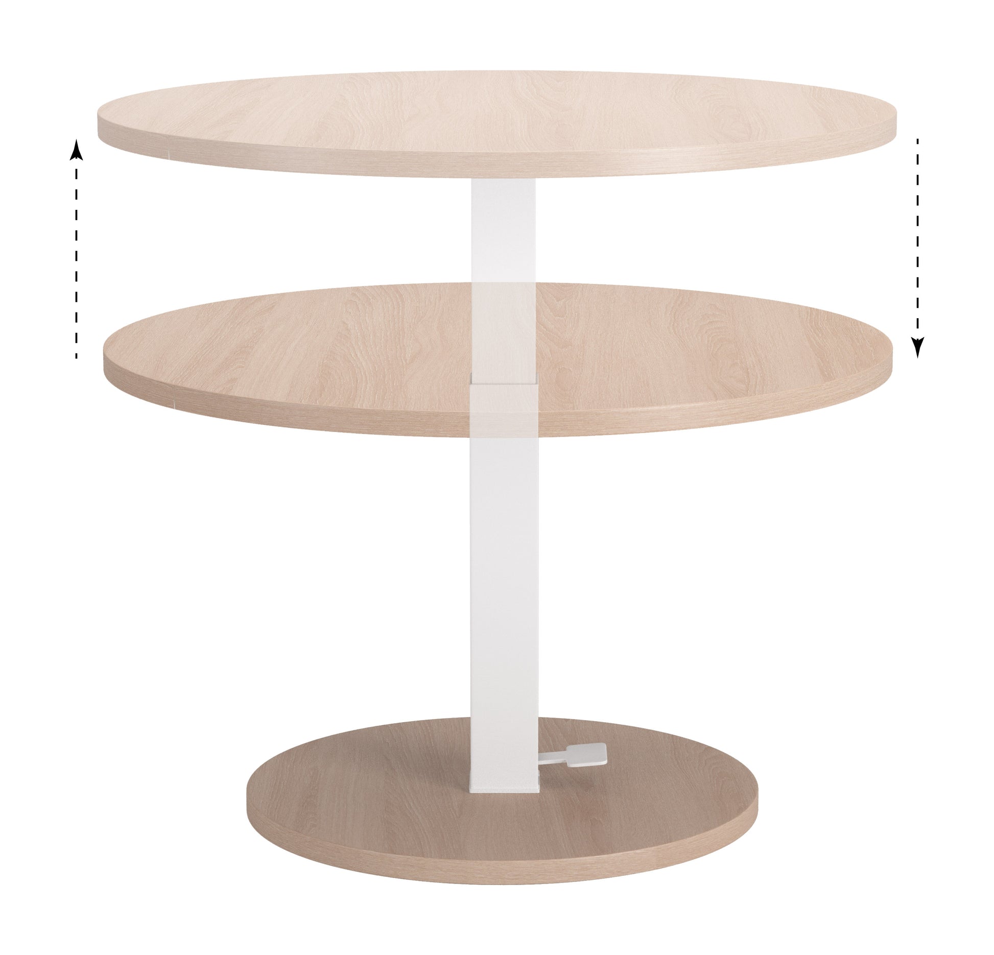 Hawley Adjustable Dining Table Natural - 7