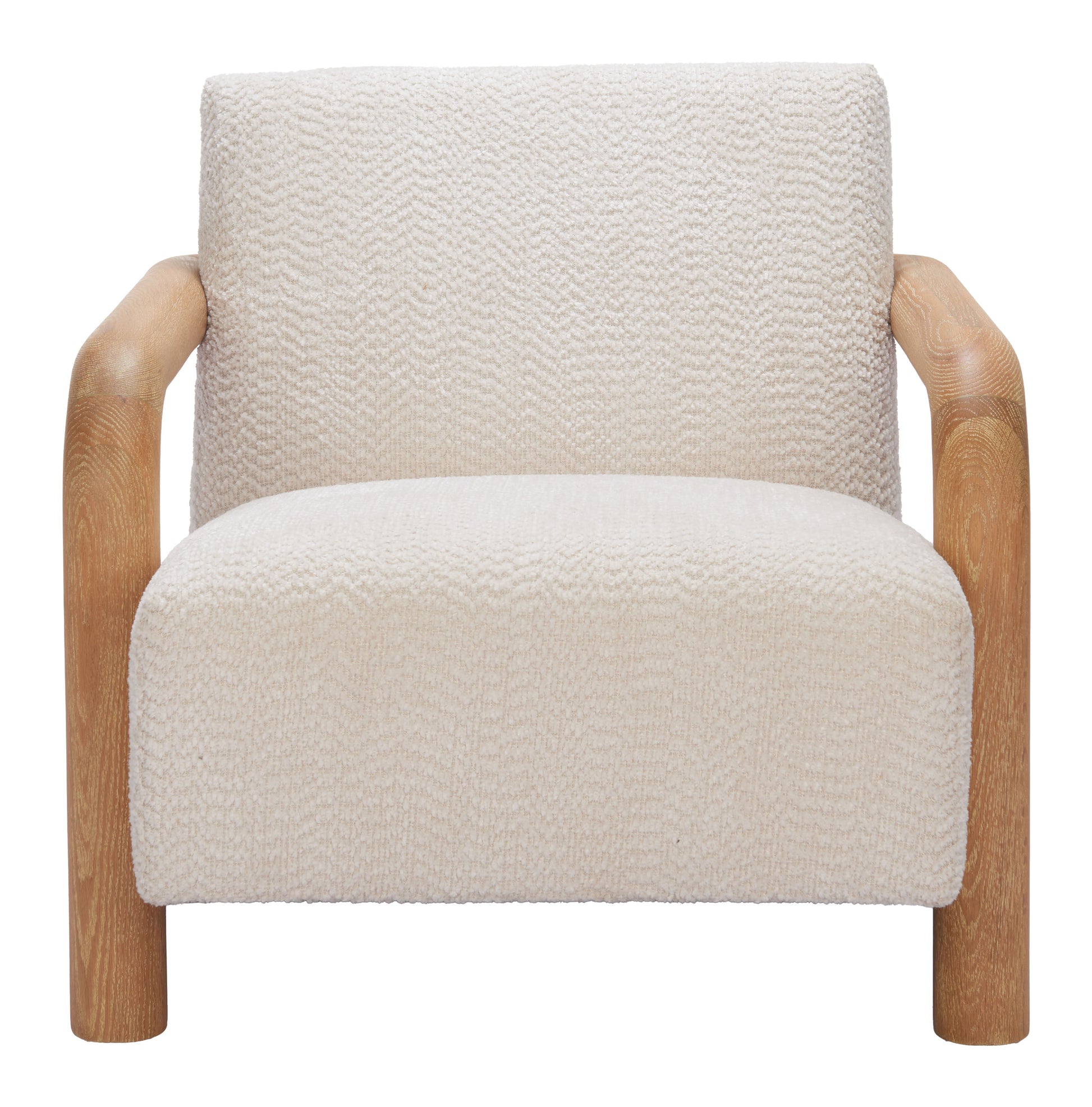 Subliem Accent Chair Cotton White - 3
