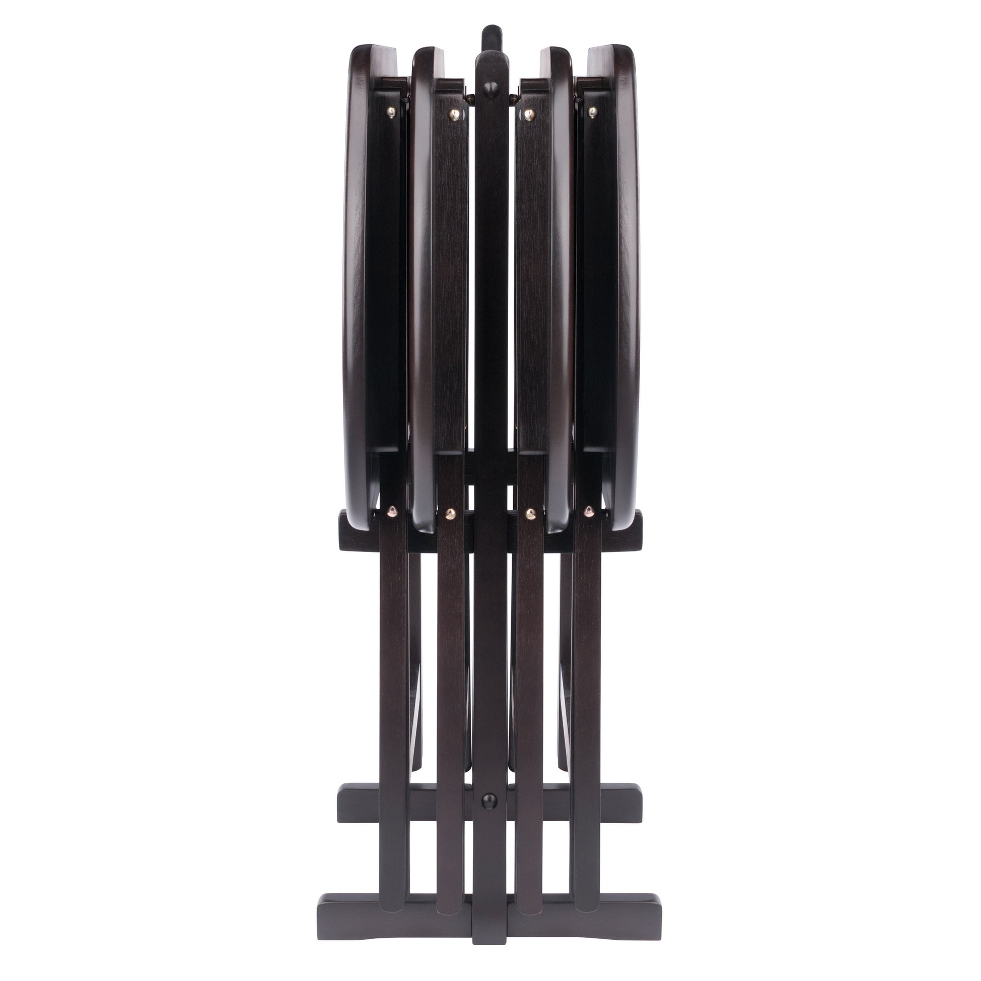 Corbett 5-Pc Oversized Snack Table Set, Coffee