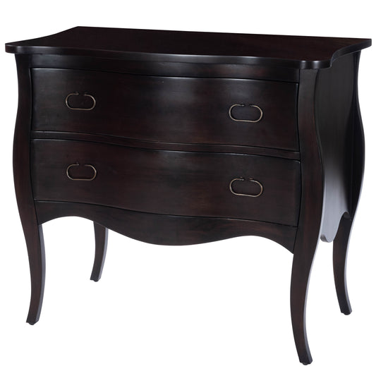 Rochelle 2 Drawer Chest in Dark Brown 9307117