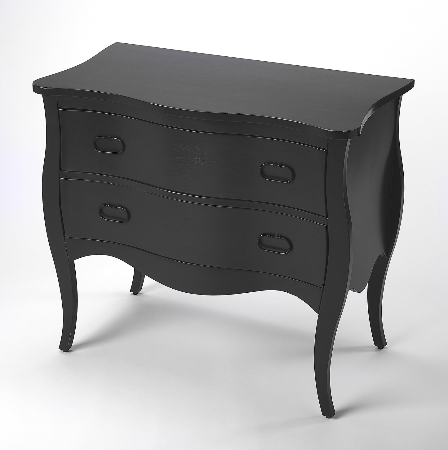 Rochelle 2 Drawer Chest in Black 9307295