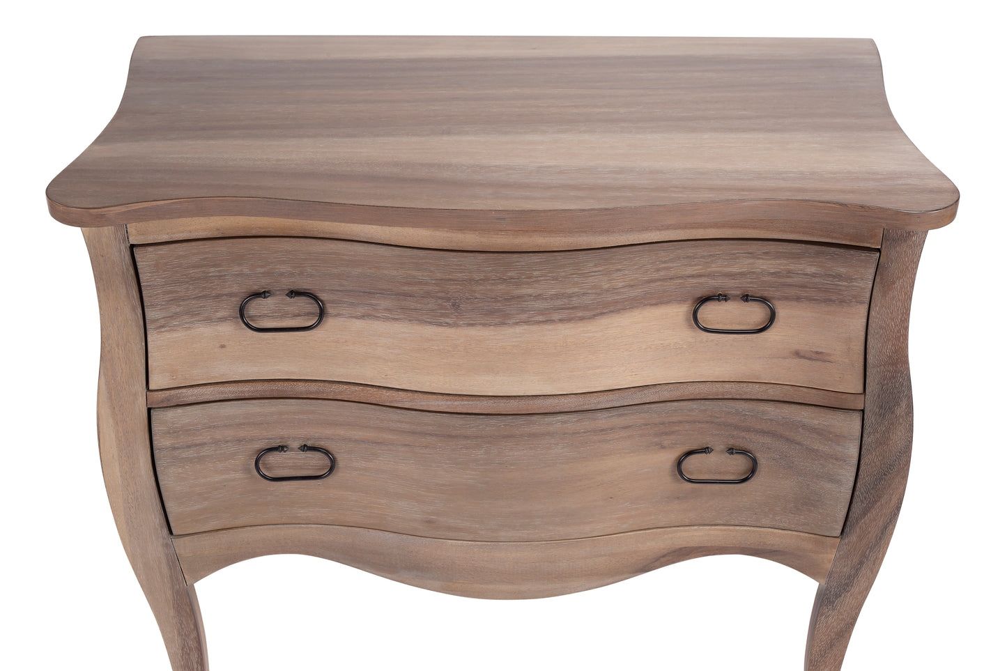 Rochelle Natural 2 Drawer Chest in Light Brown 9307312